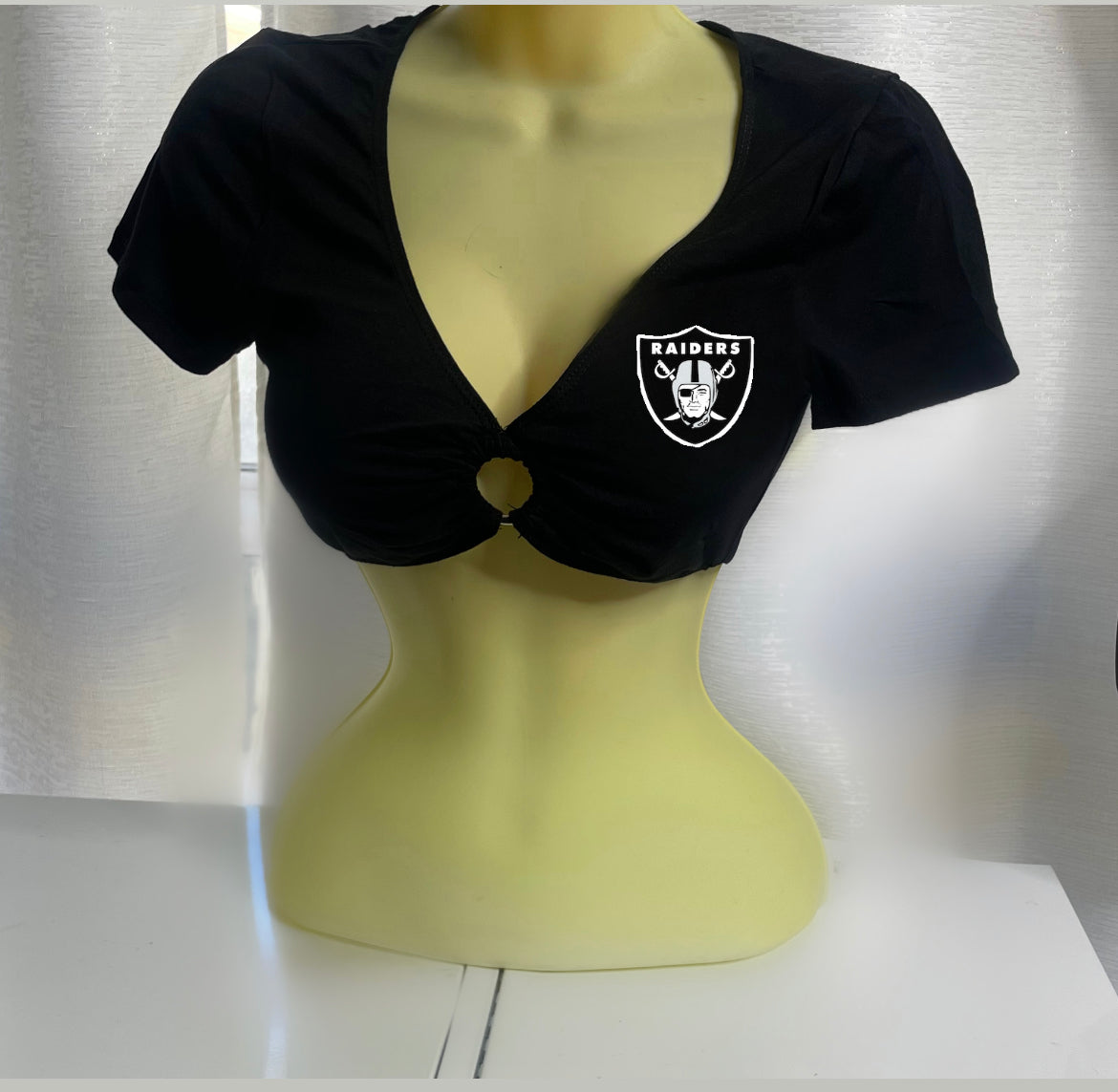 Raiders O-Ring Crop Top