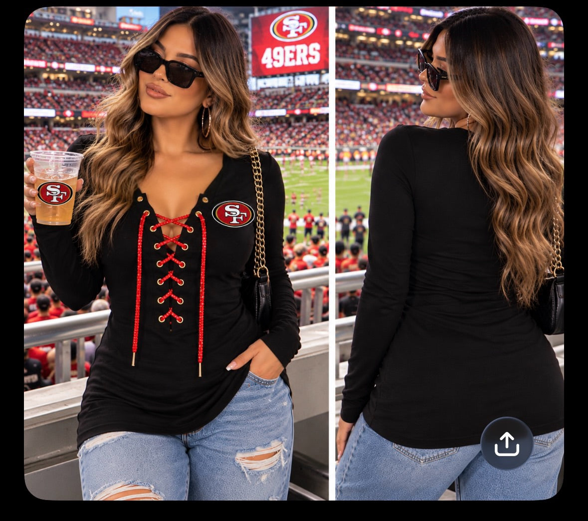 49ers Long Sleeve Shirt