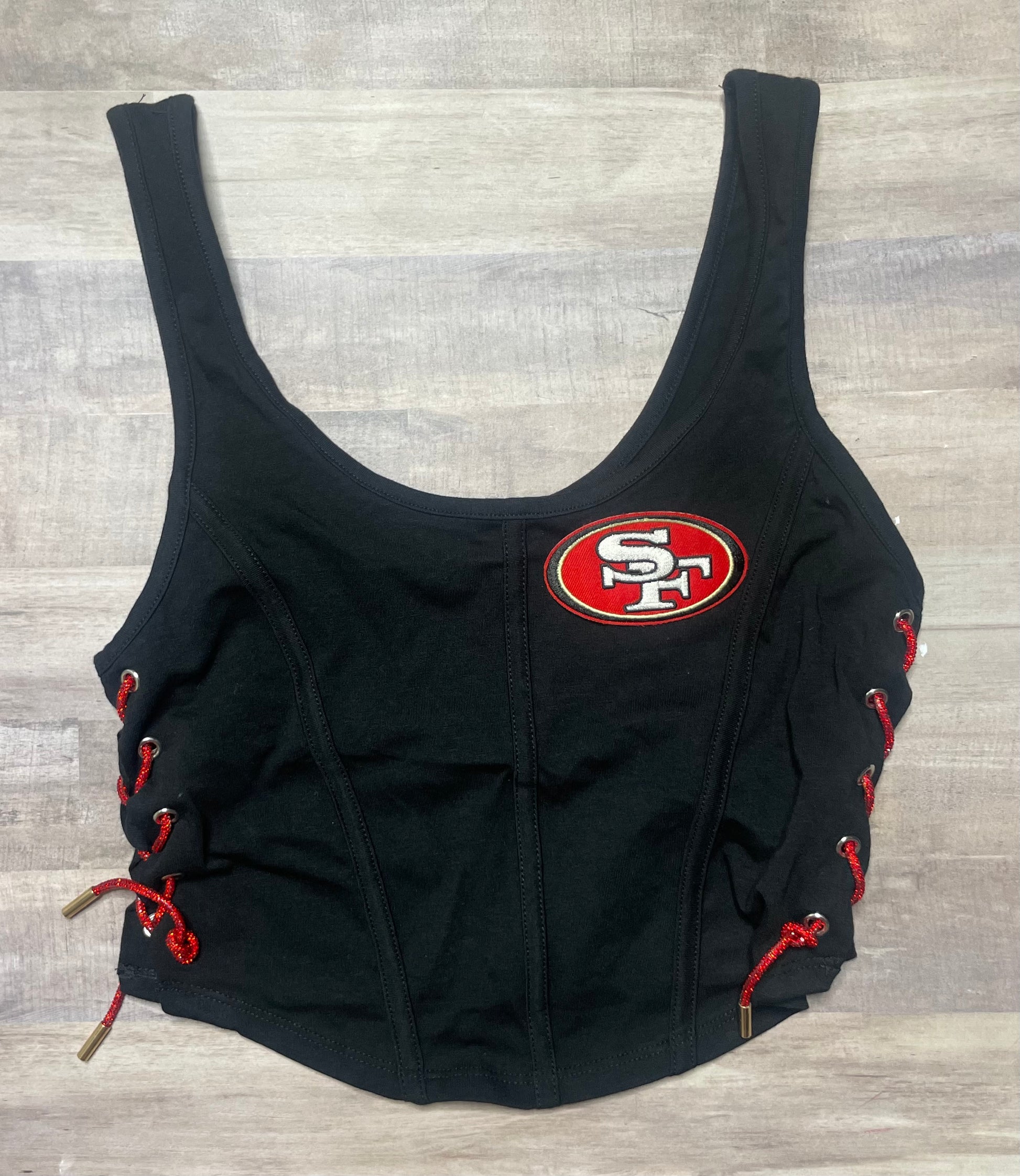 SF Corset Top with side cuts