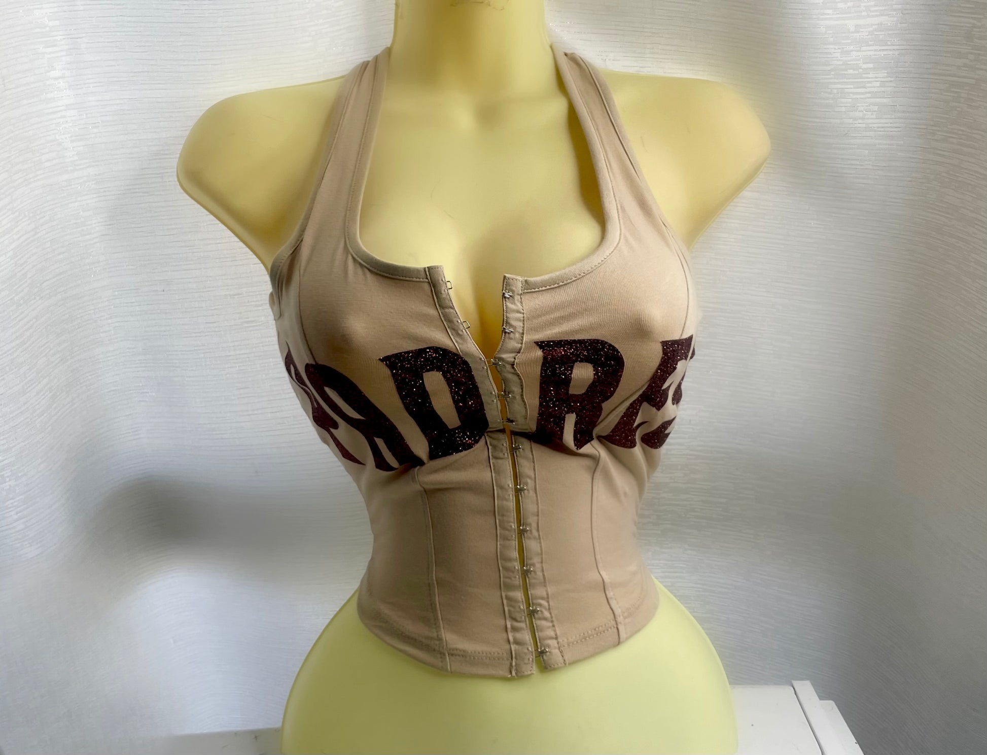 SD Padres Corset Top - Khaki