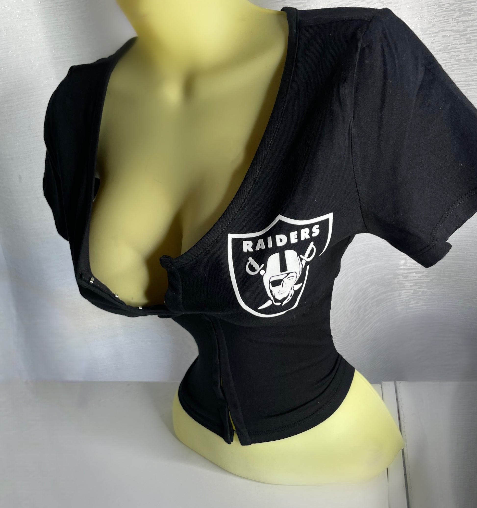 Raiders Short Sleeve Corset