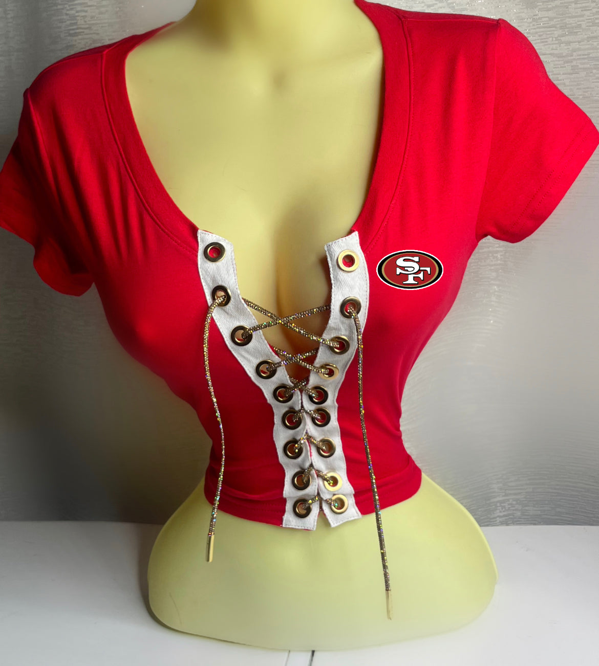 SF 49ERS Crop Top - Ref