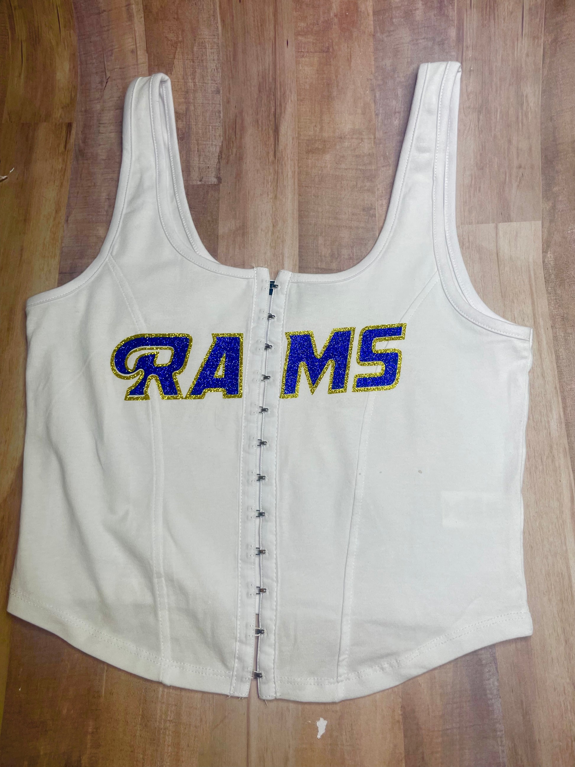 LA Rams Corset - White