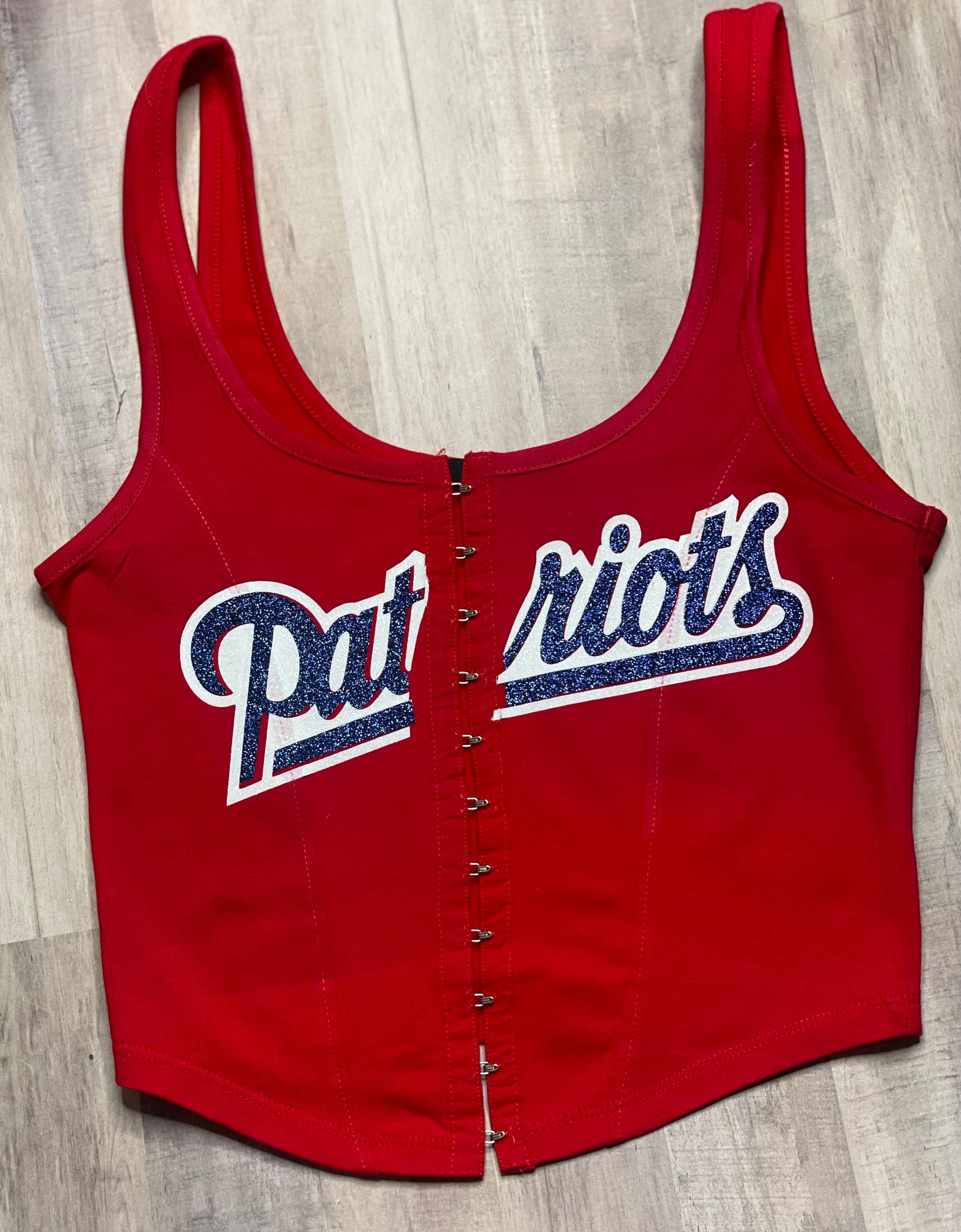New England Patriots Corset - Red