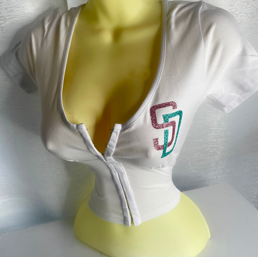 SD Padres City Connect - Short Sleeve Corset