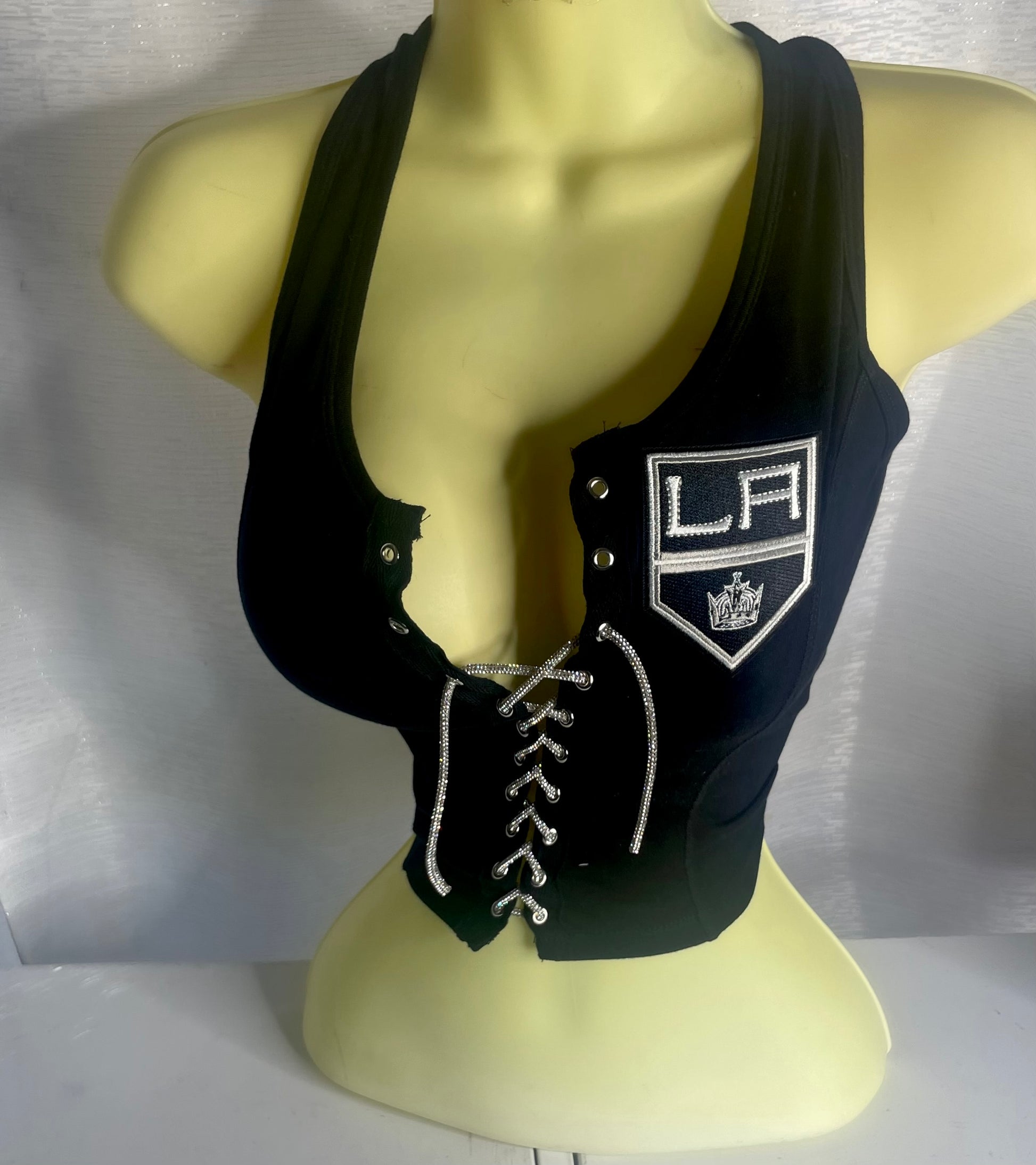 LA Kings Crop Tank Top