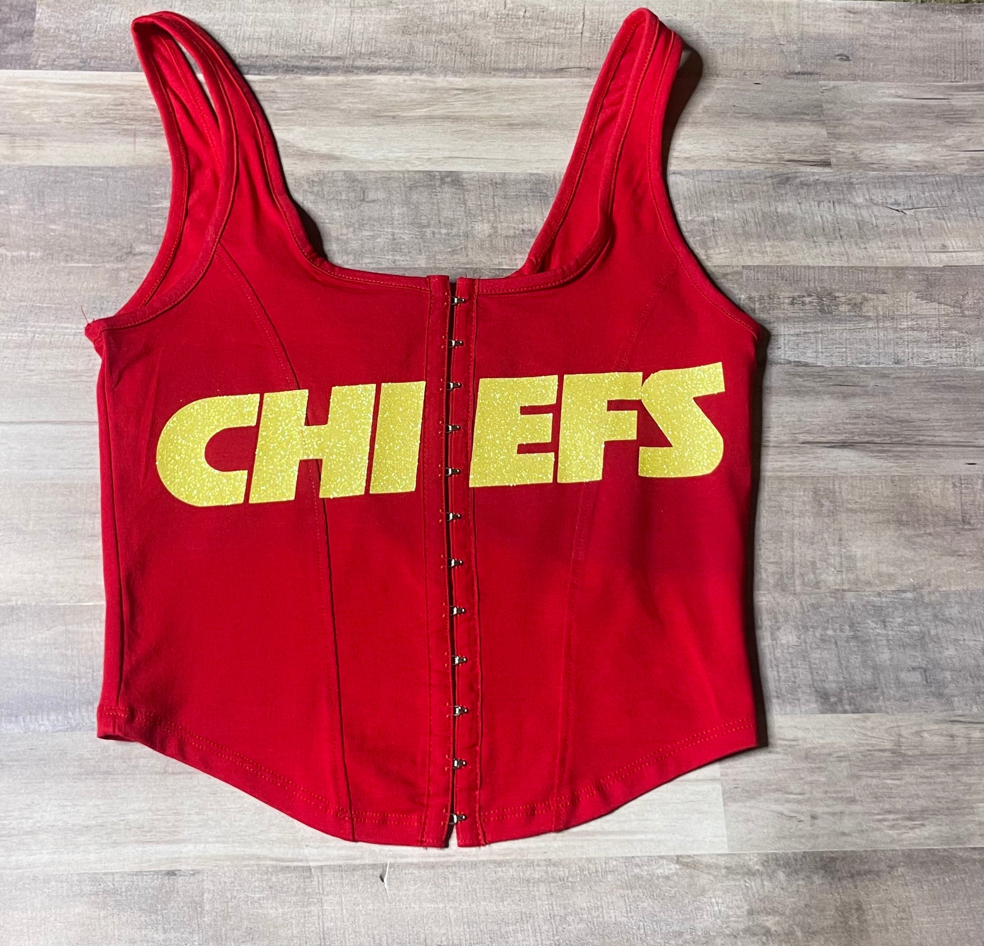 Chiefs Corset Top