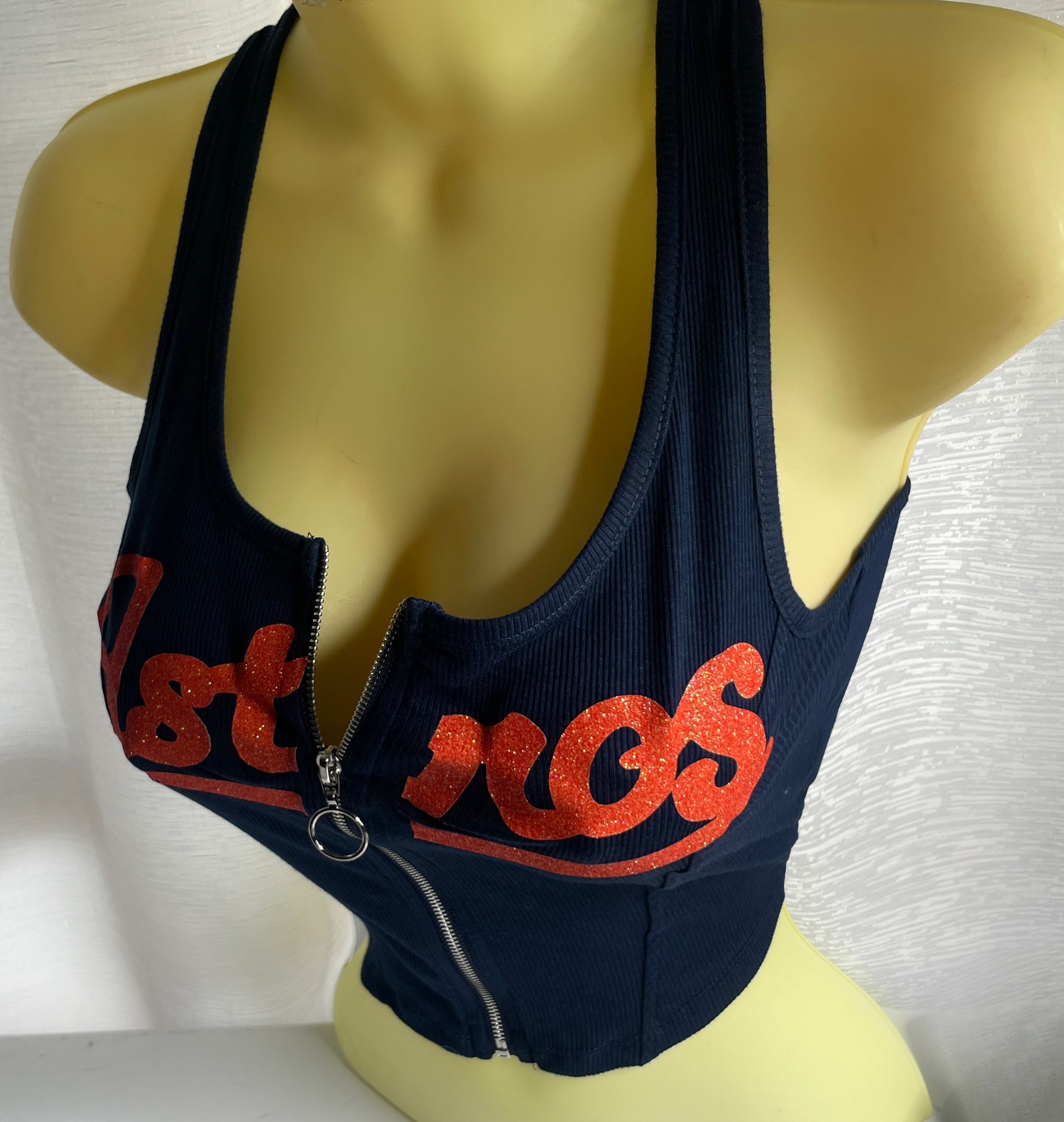 Astros Zip Up Top