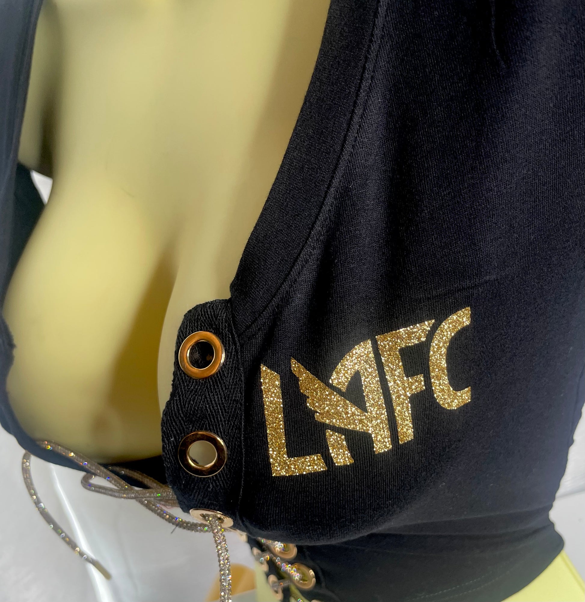 LAFC Crop Top - Glitter Logo