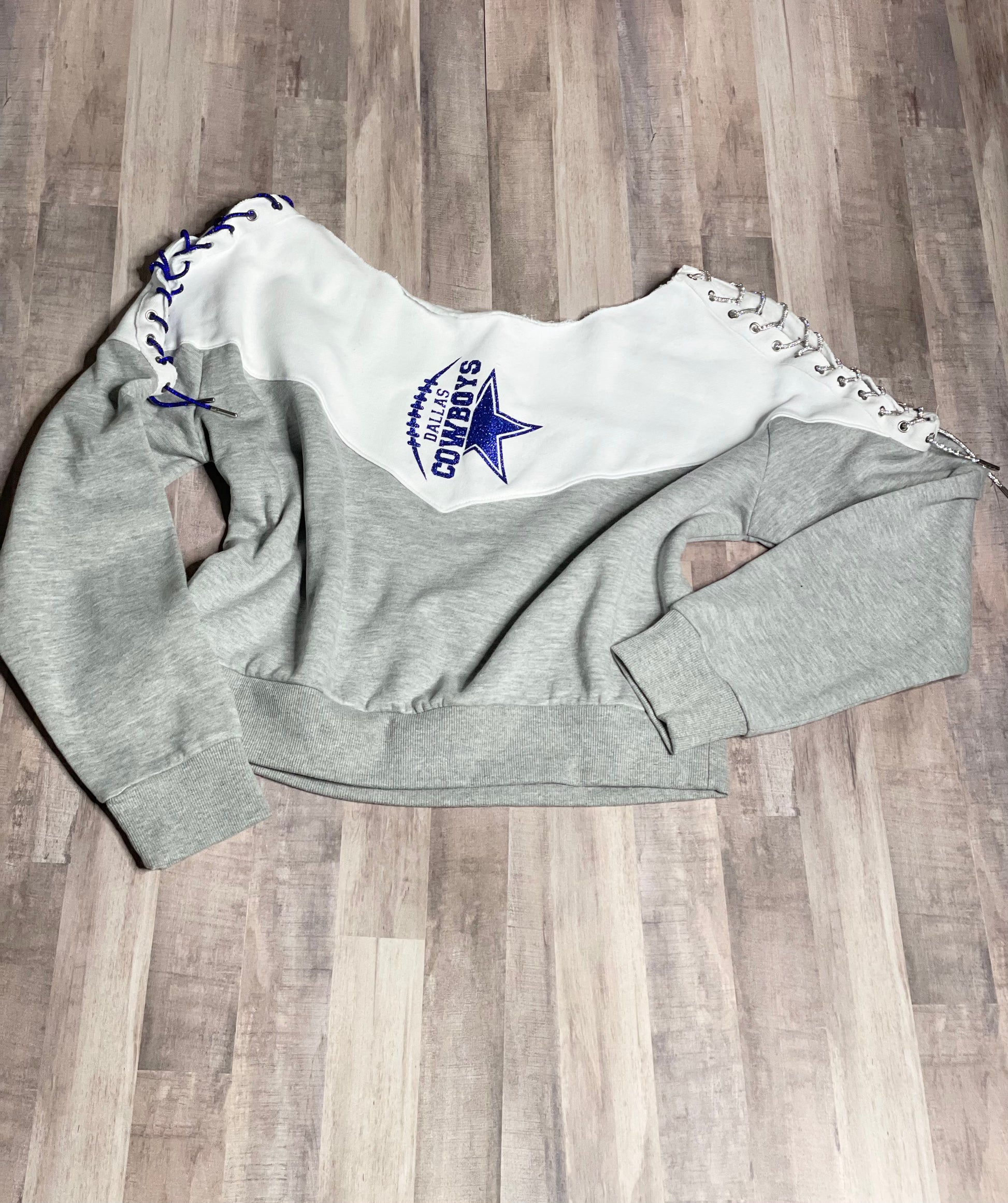 Cowboys Block Fleece Sweater