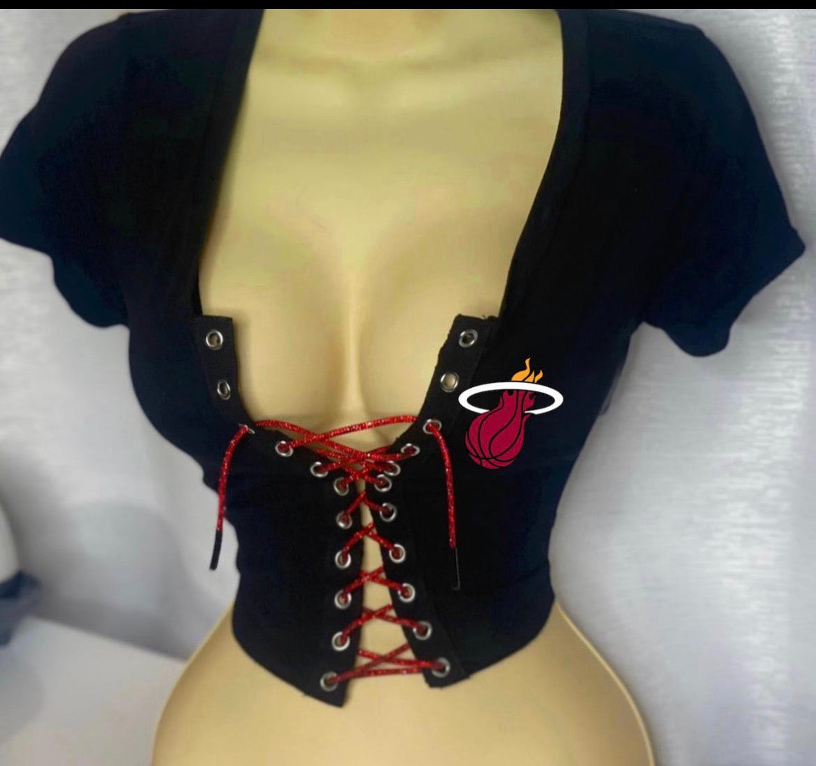 Miami Heat Crop Top