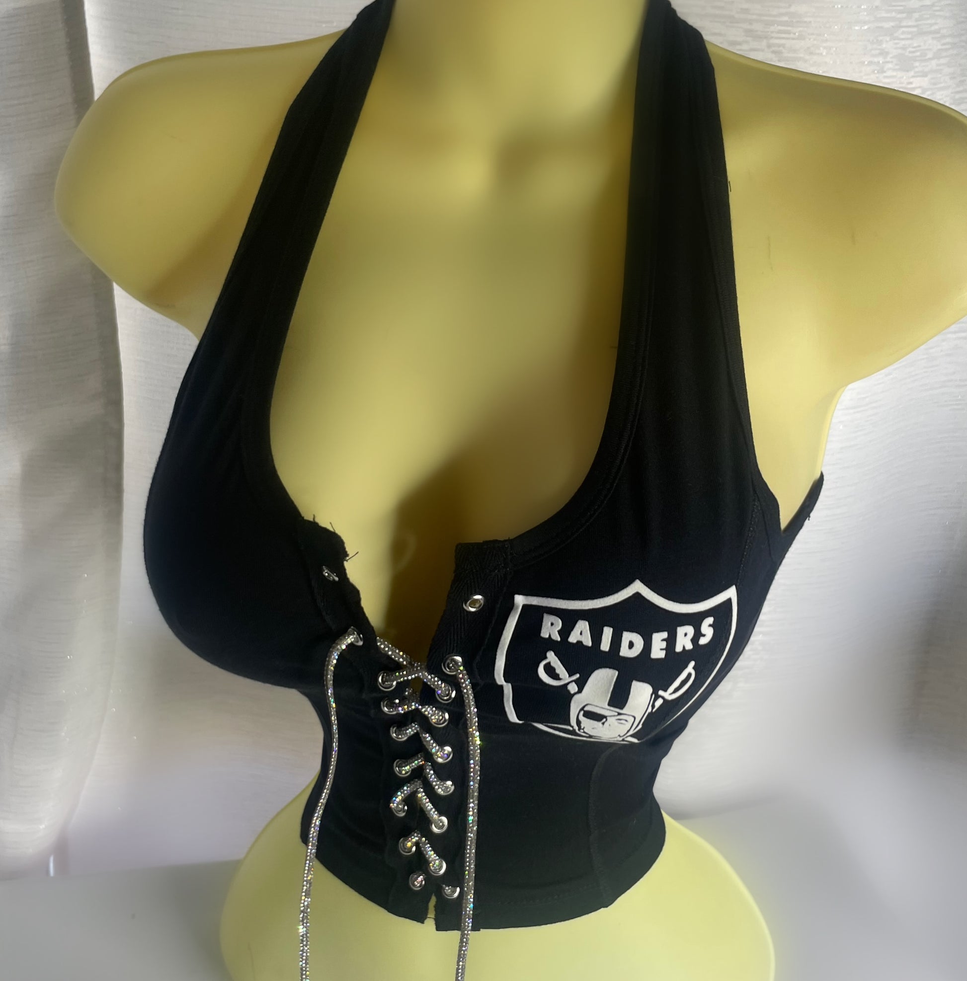 Raiders Crop Tank Top