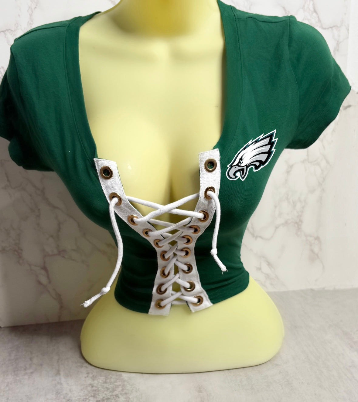 Eagles Crop Top - Green