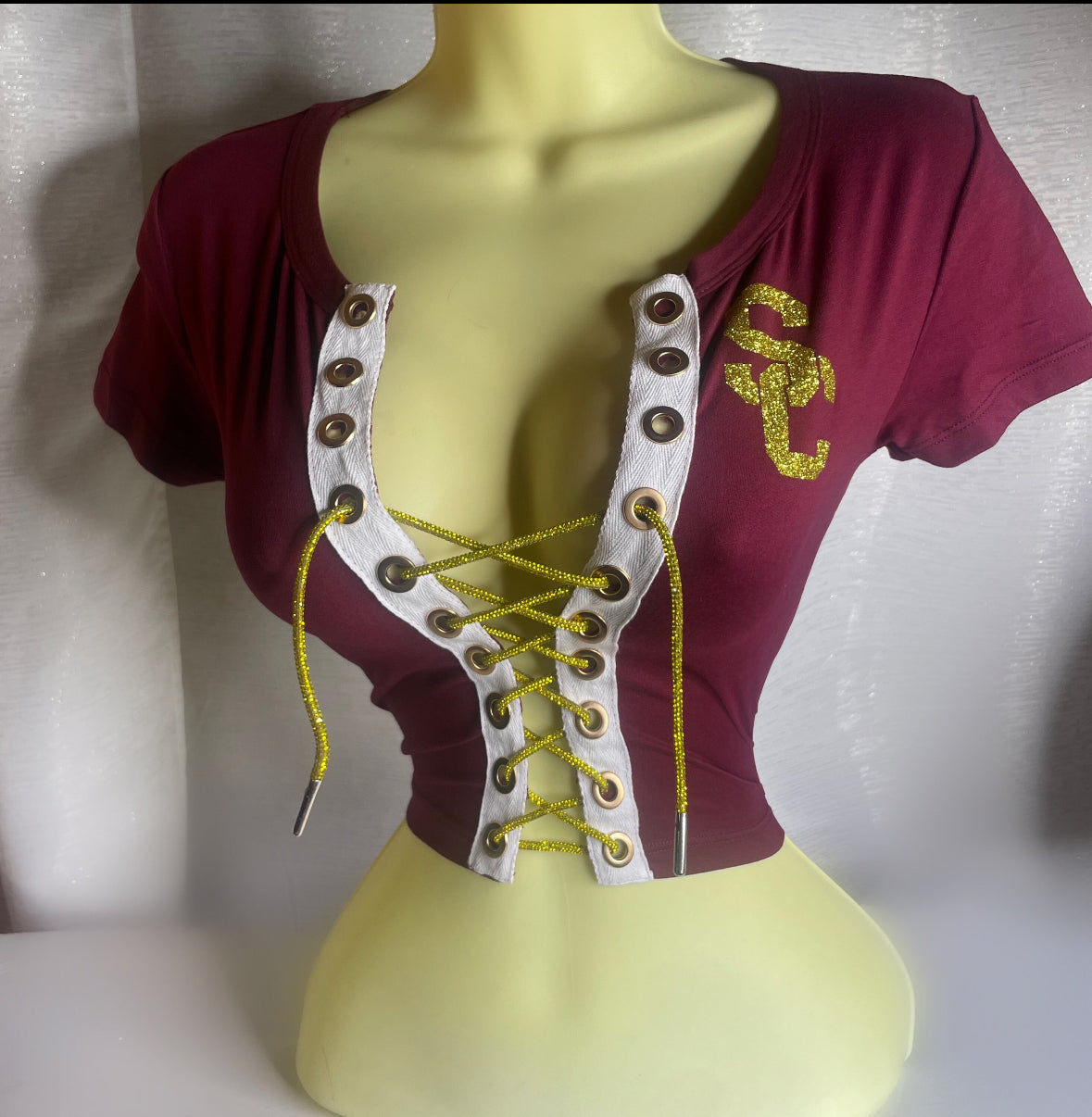 USC Crop Top
