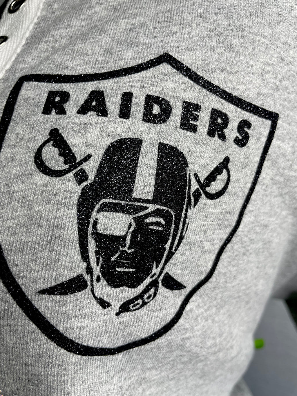Raiders off the shoulder sweater