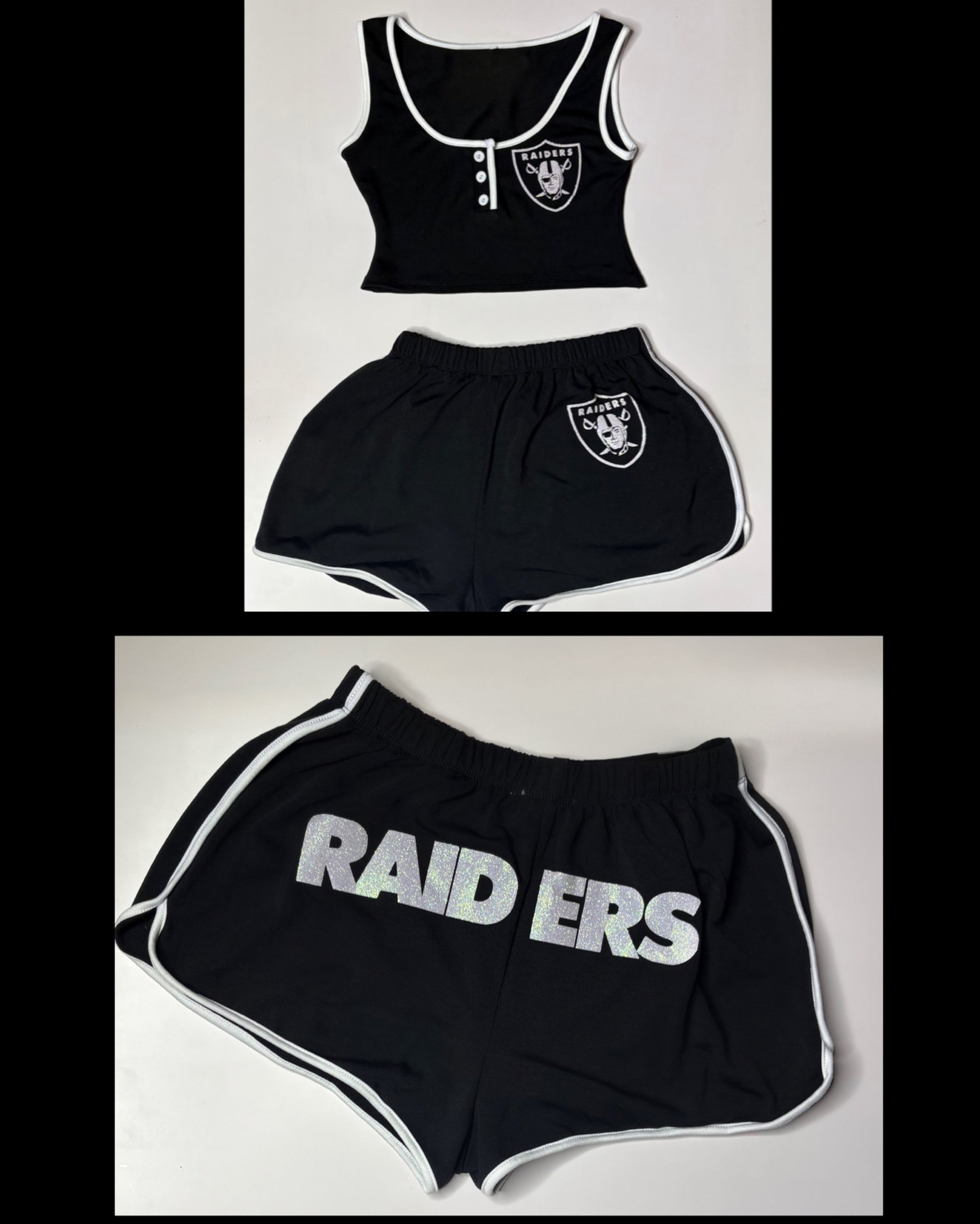Raiders Dolphins Shorts Set