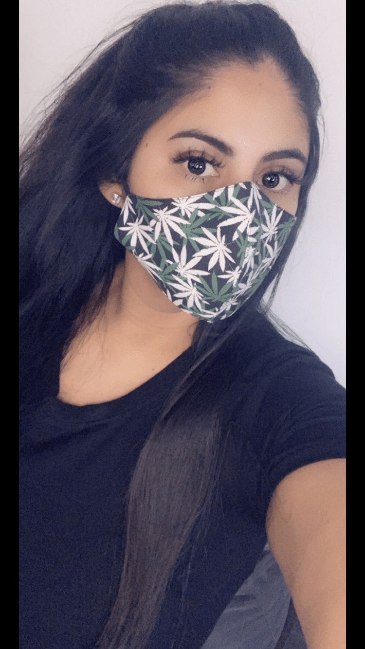 Face Mask - Marijuana - Hot L.A. Fashion 
