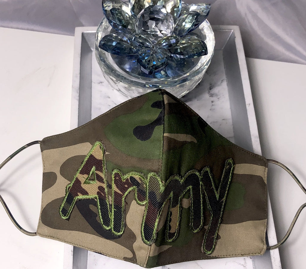 Face Mask - Army - Hot L.A. Fashion 