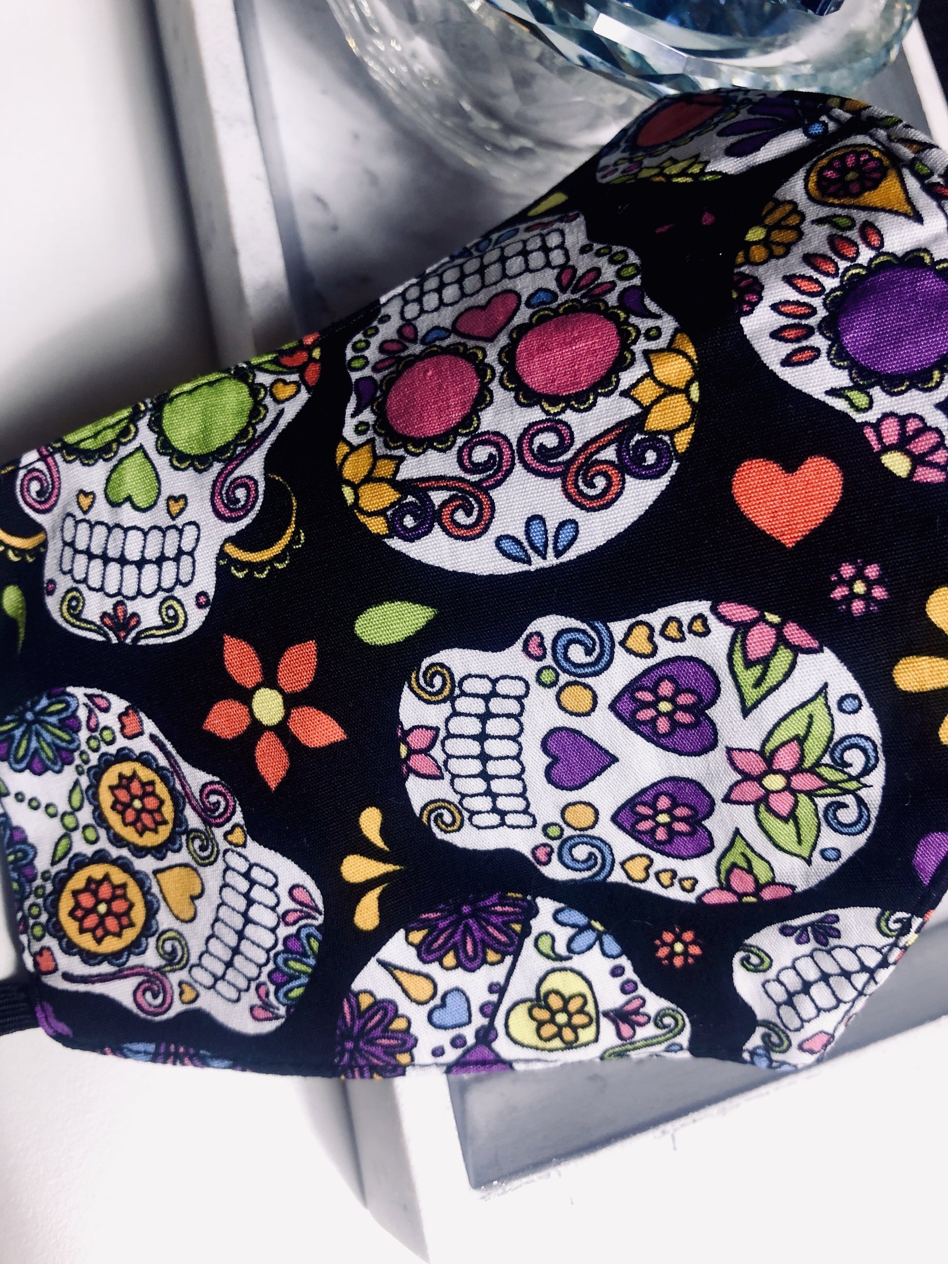 Face Mask - Dia De Los Muertos - Hot L.A. Fashion 