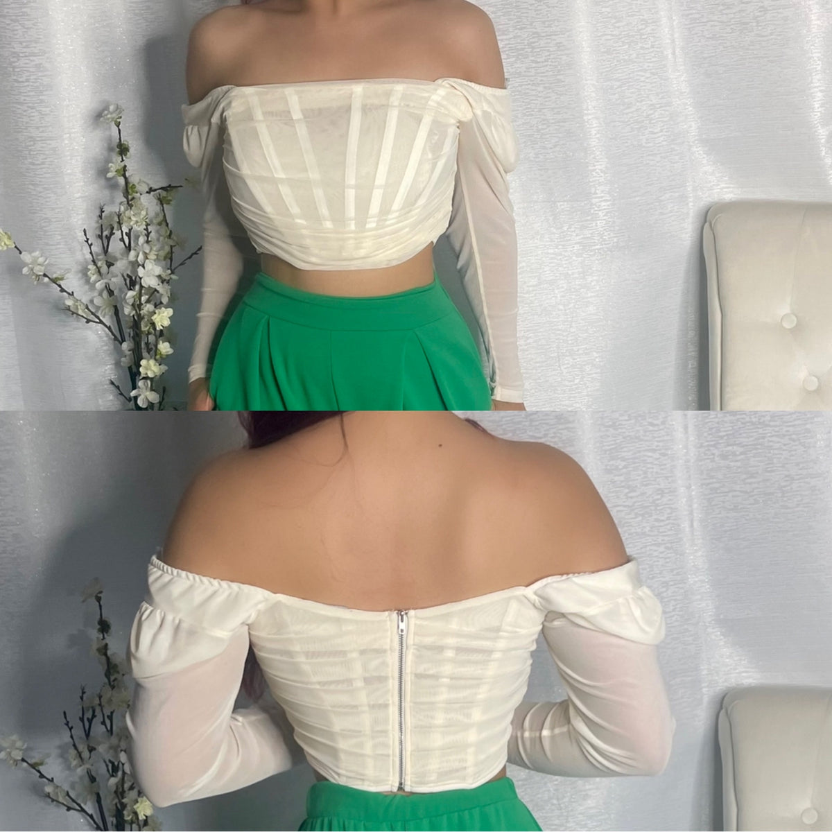 Staying Chic Sheer Top