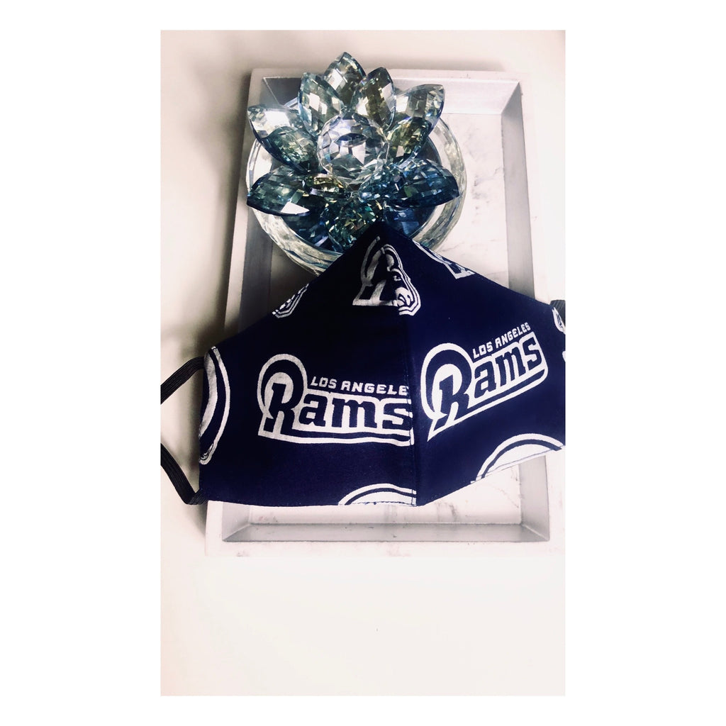 Face Mask - LA Rams - Hot L.A. Fashion 