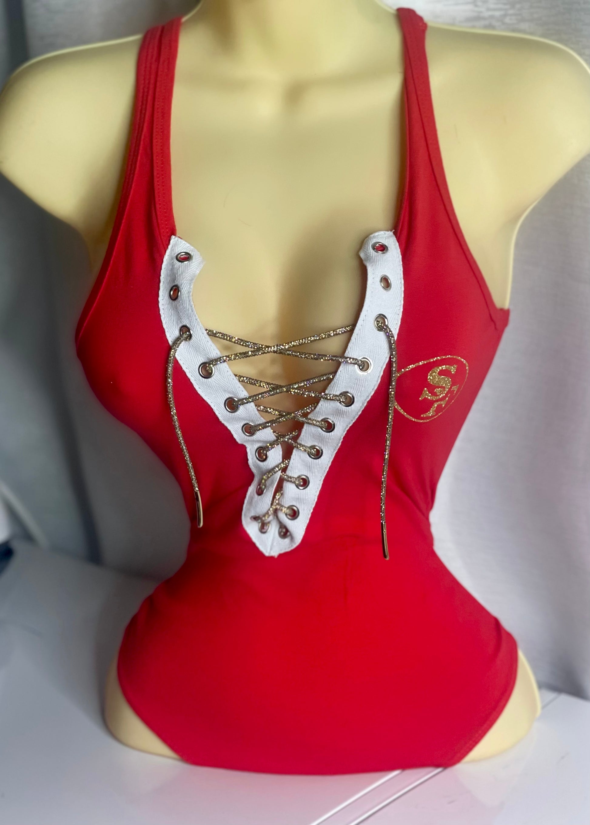 SF 49ers Bodysuit - Red