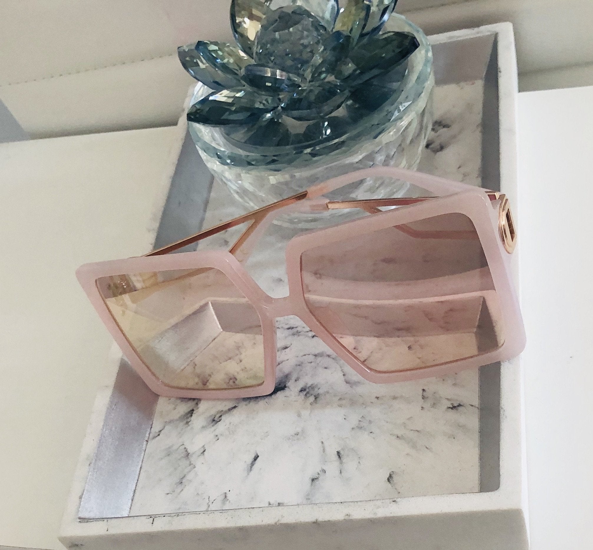 Dior Sunnies - Pink - Hot L.A. Fashion 
