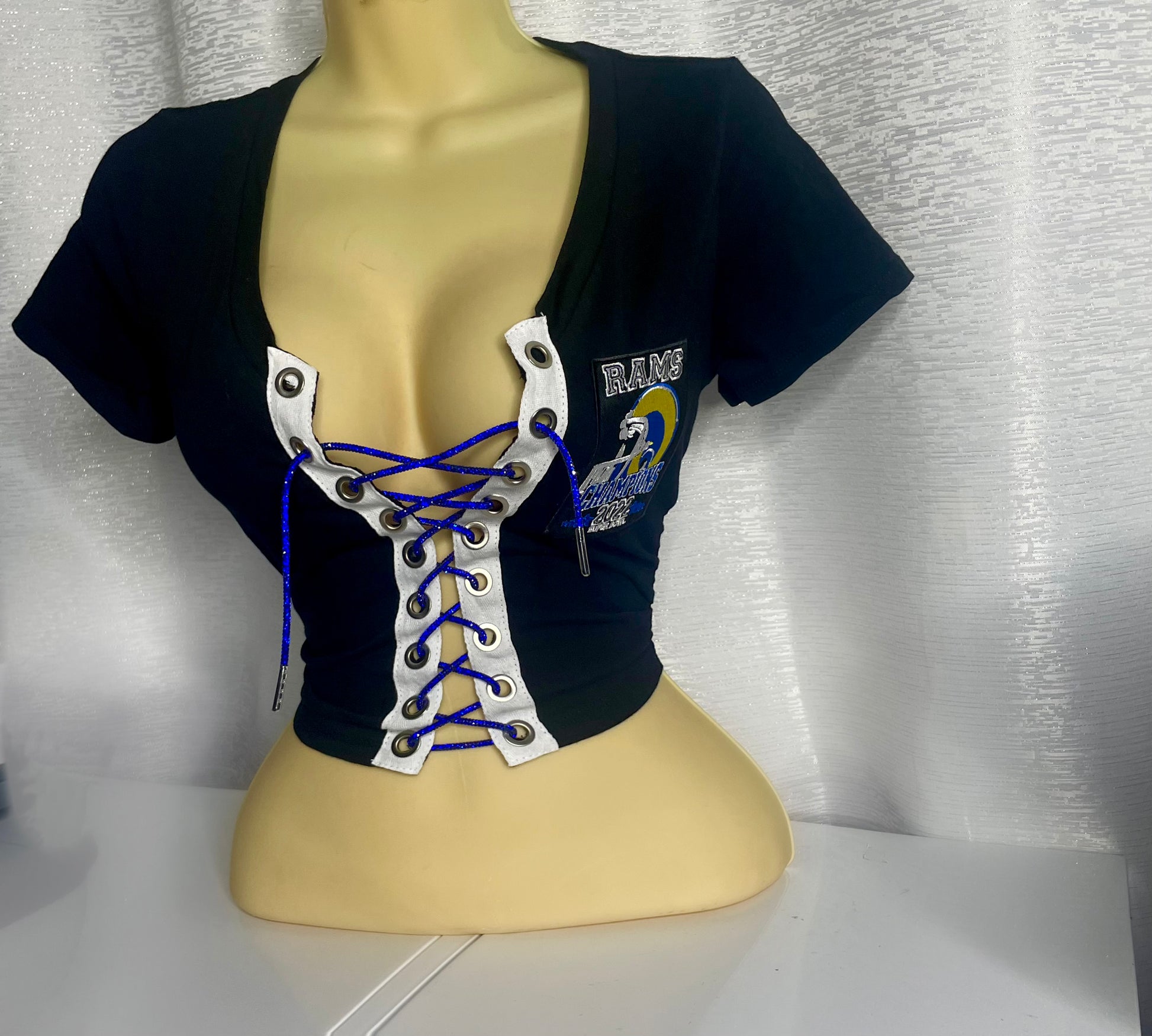 SB Champs Rams Crop Top