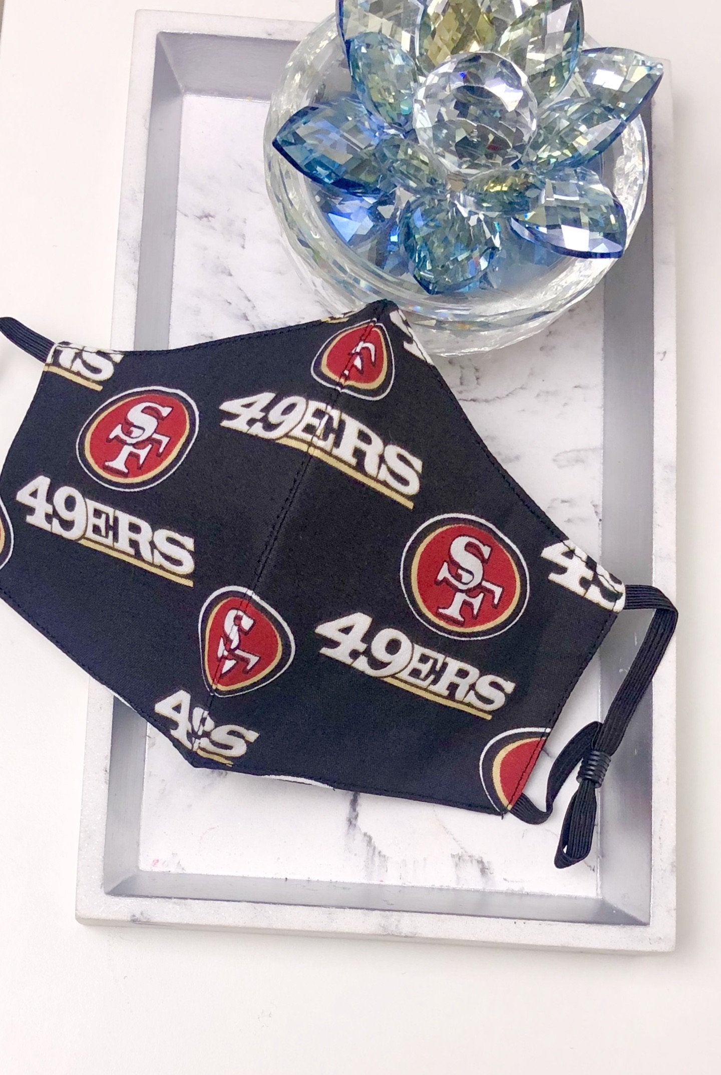 Face Mask - SF 49ers - Hot L.A. Fashion 