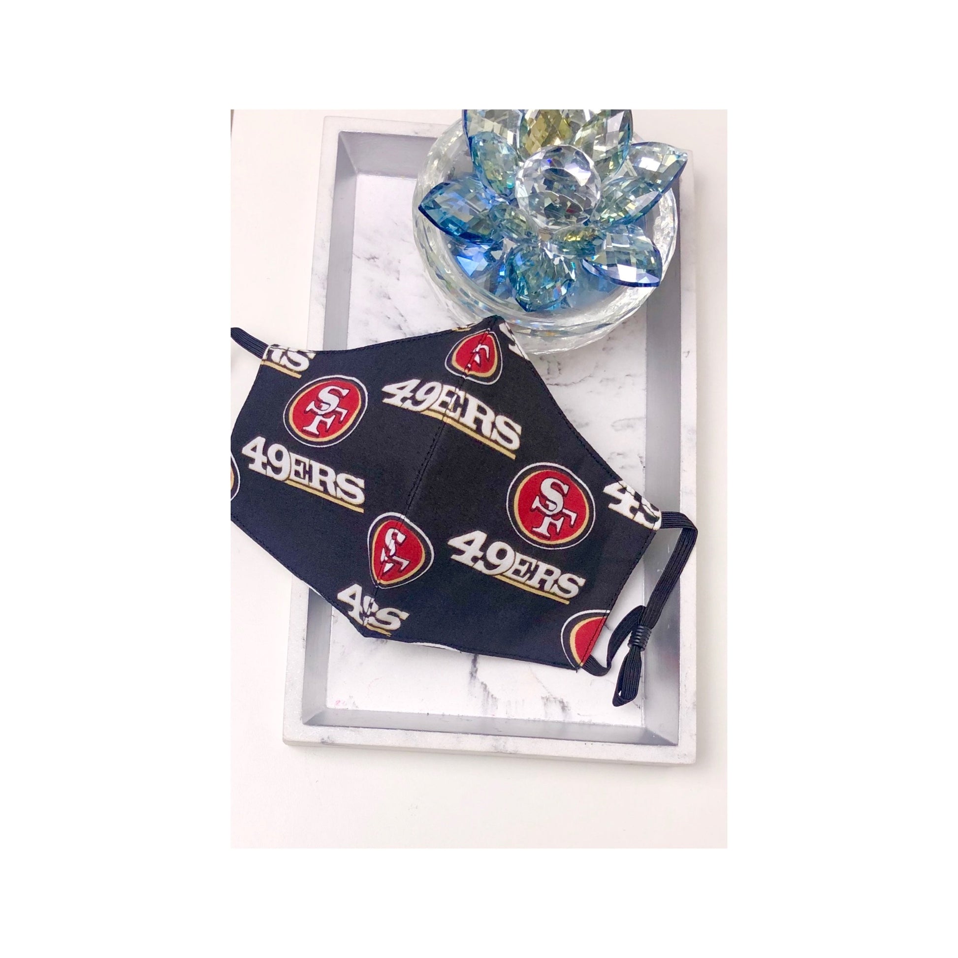 Face Mask - SF 49ers - Hot L.A. Fashion 