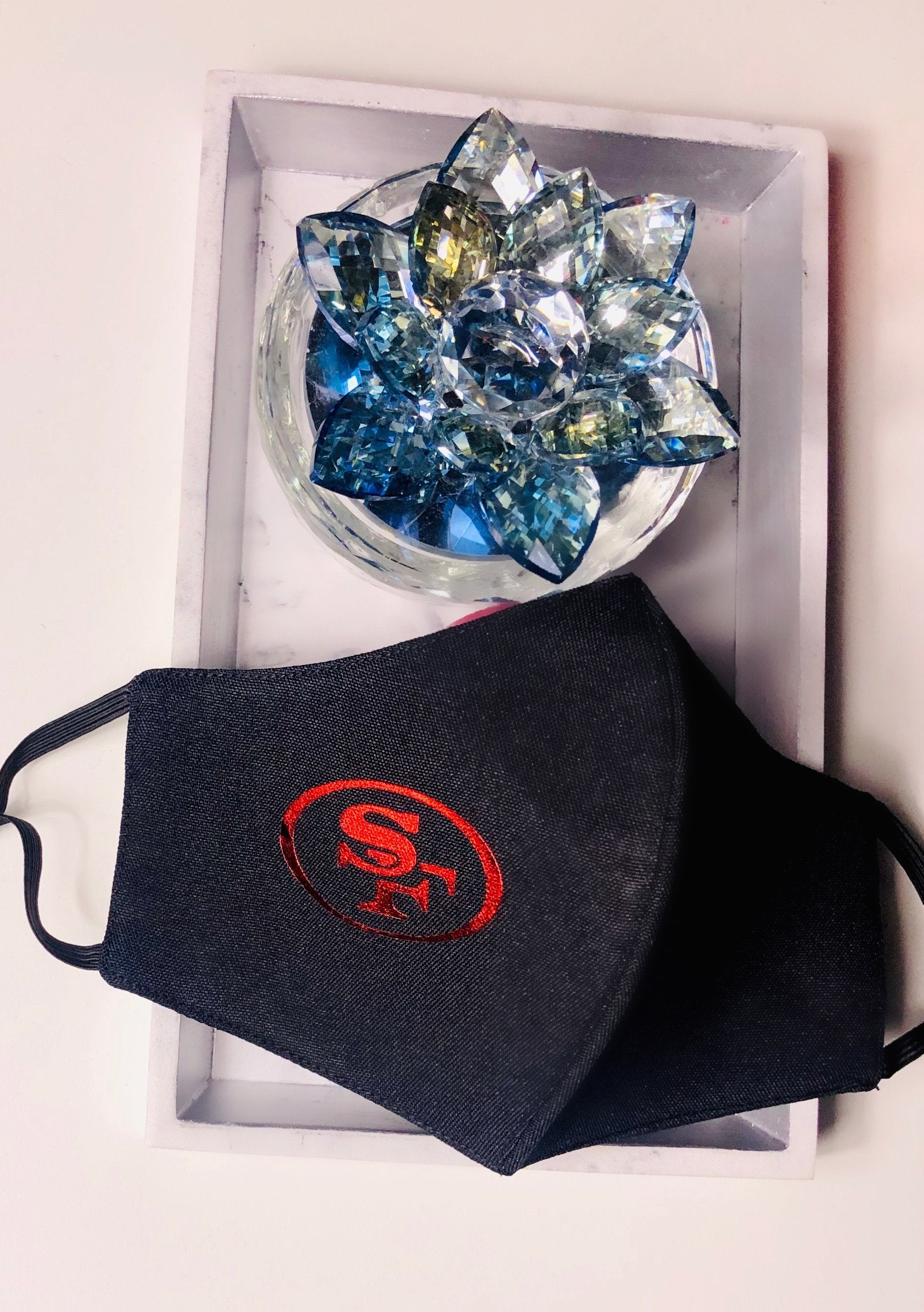 Face Mask - SF (Black) - Hot L.A. Fashion 