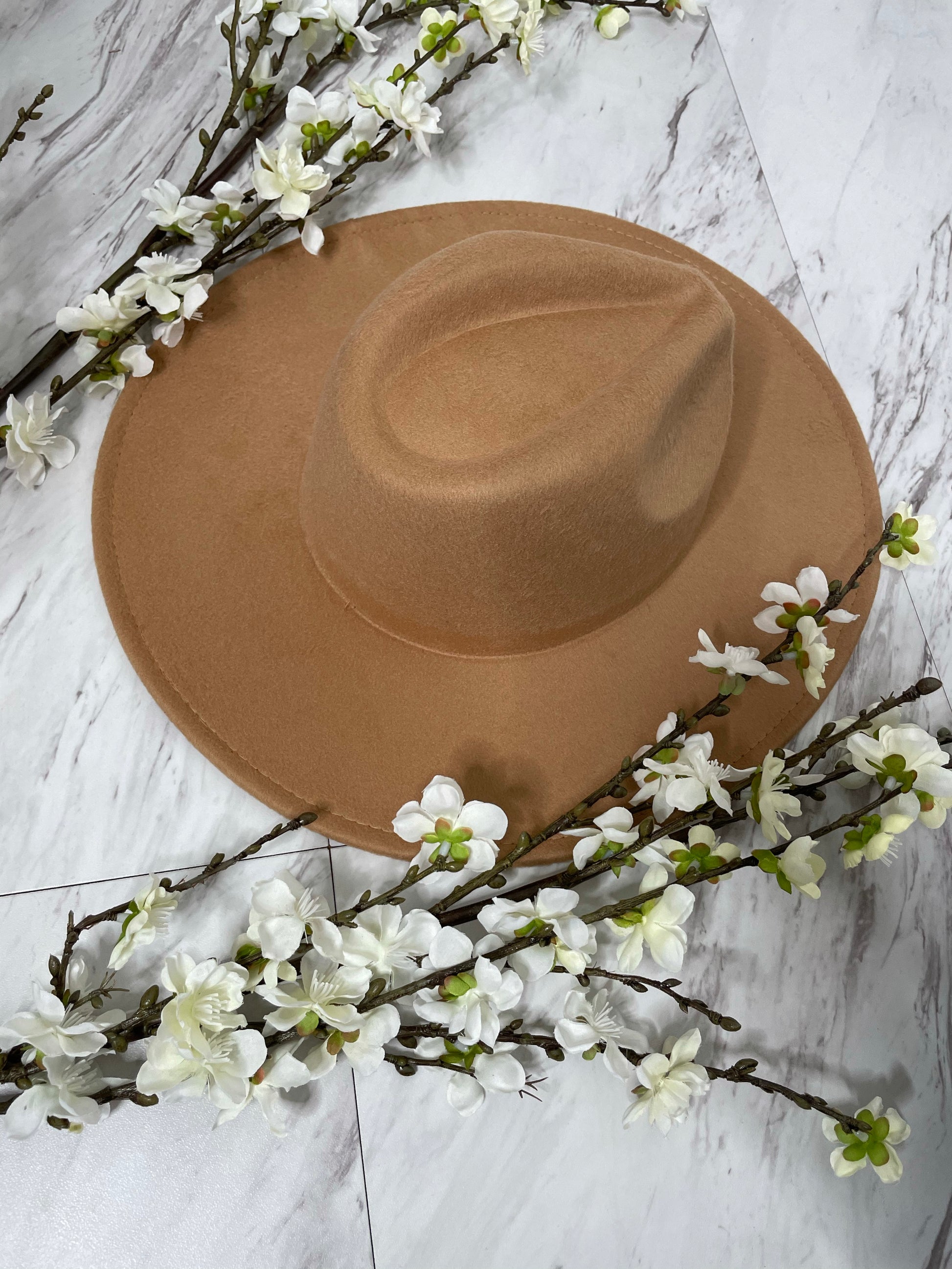 Fedora Hat - Beige
