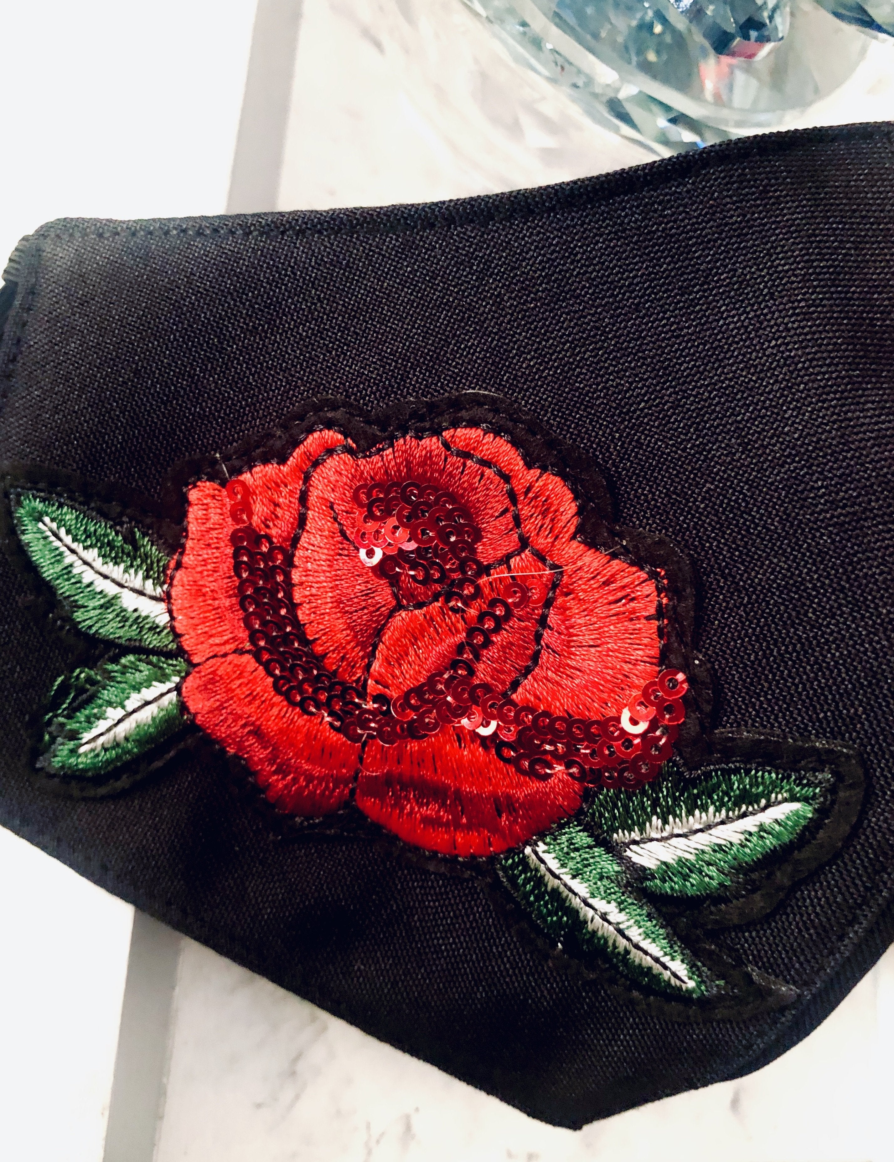 Face Mask - Red Rose - Hot L.A. Fashion 