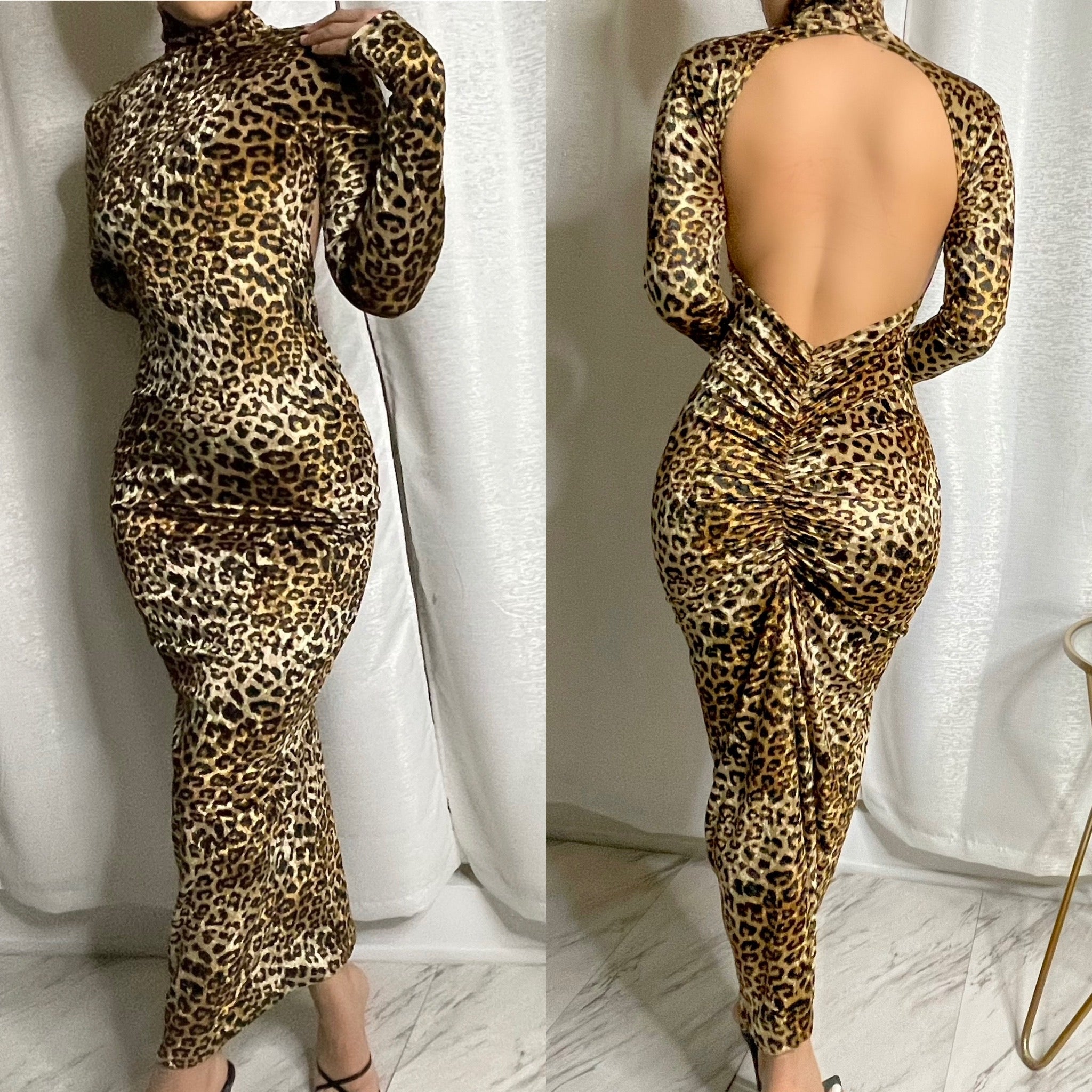 Wild Muse Leopard Dress