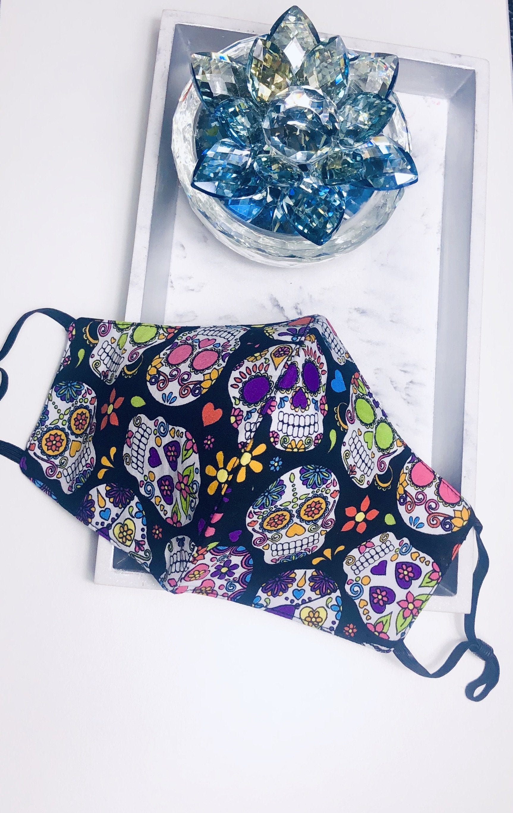 Face Mask - Dia De Los Muertos - Hot L.A. Fashion 