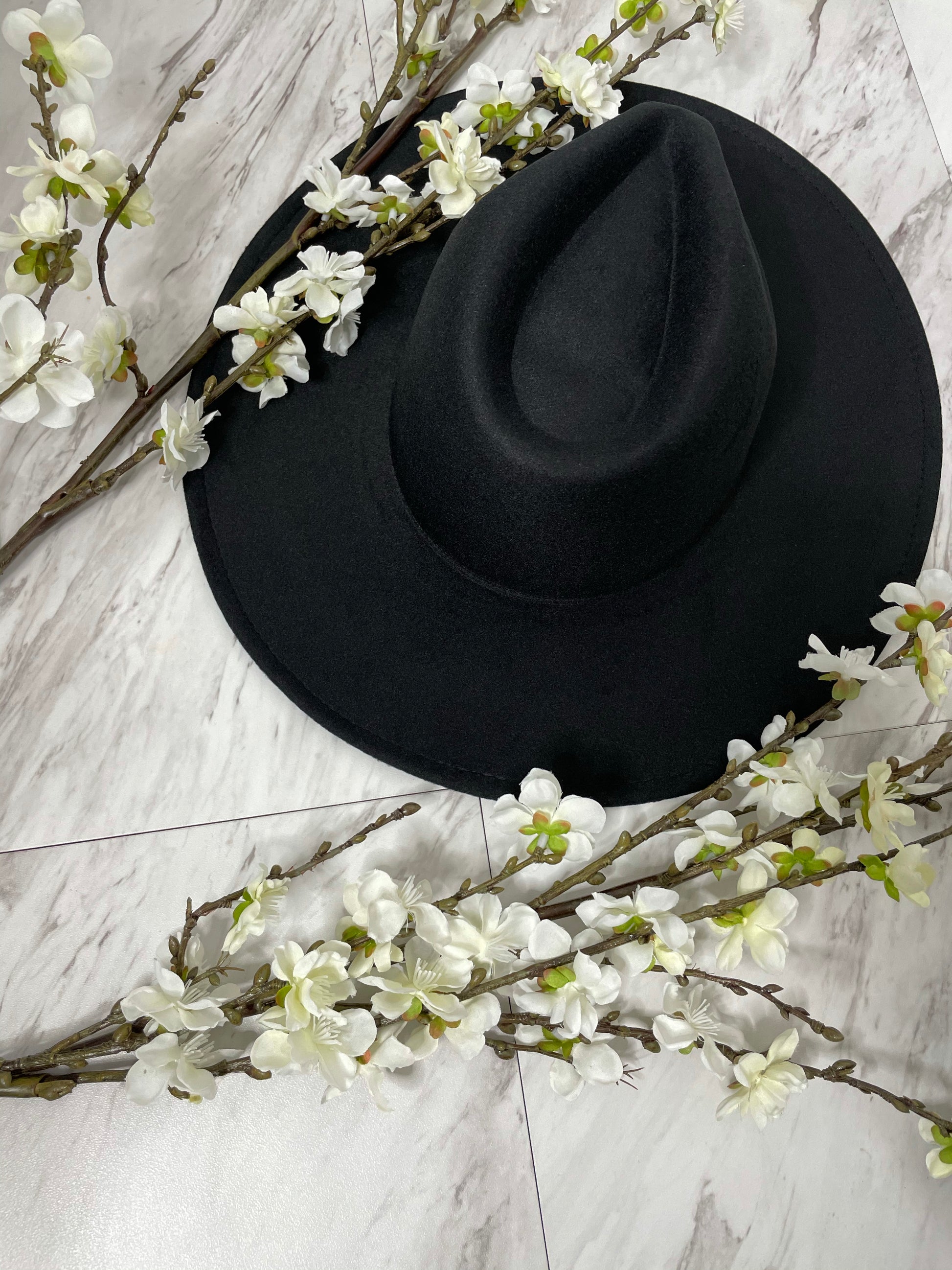 Fedora Hat - Black