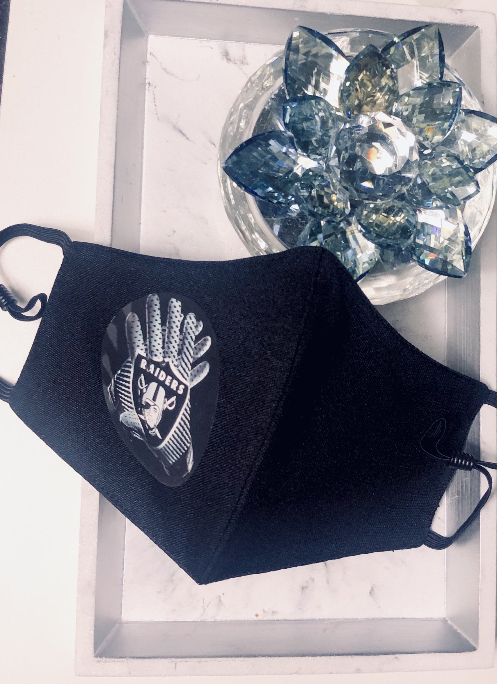 Face Mask - Raiders (Gloves) - Hot L.A. Fashion 