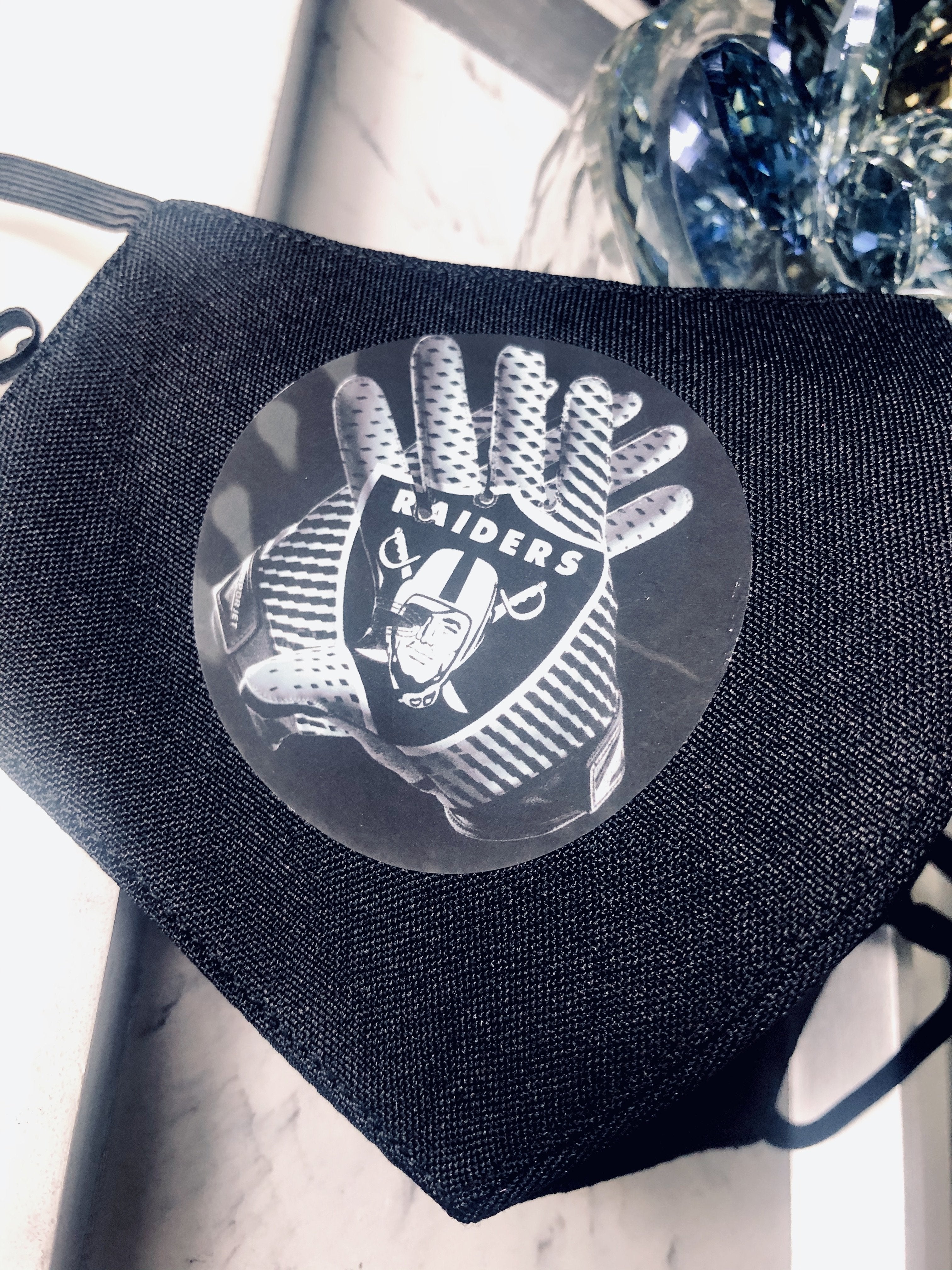 Face Mask - Raiders (Gloves) - Hot L.A. Fashion 
