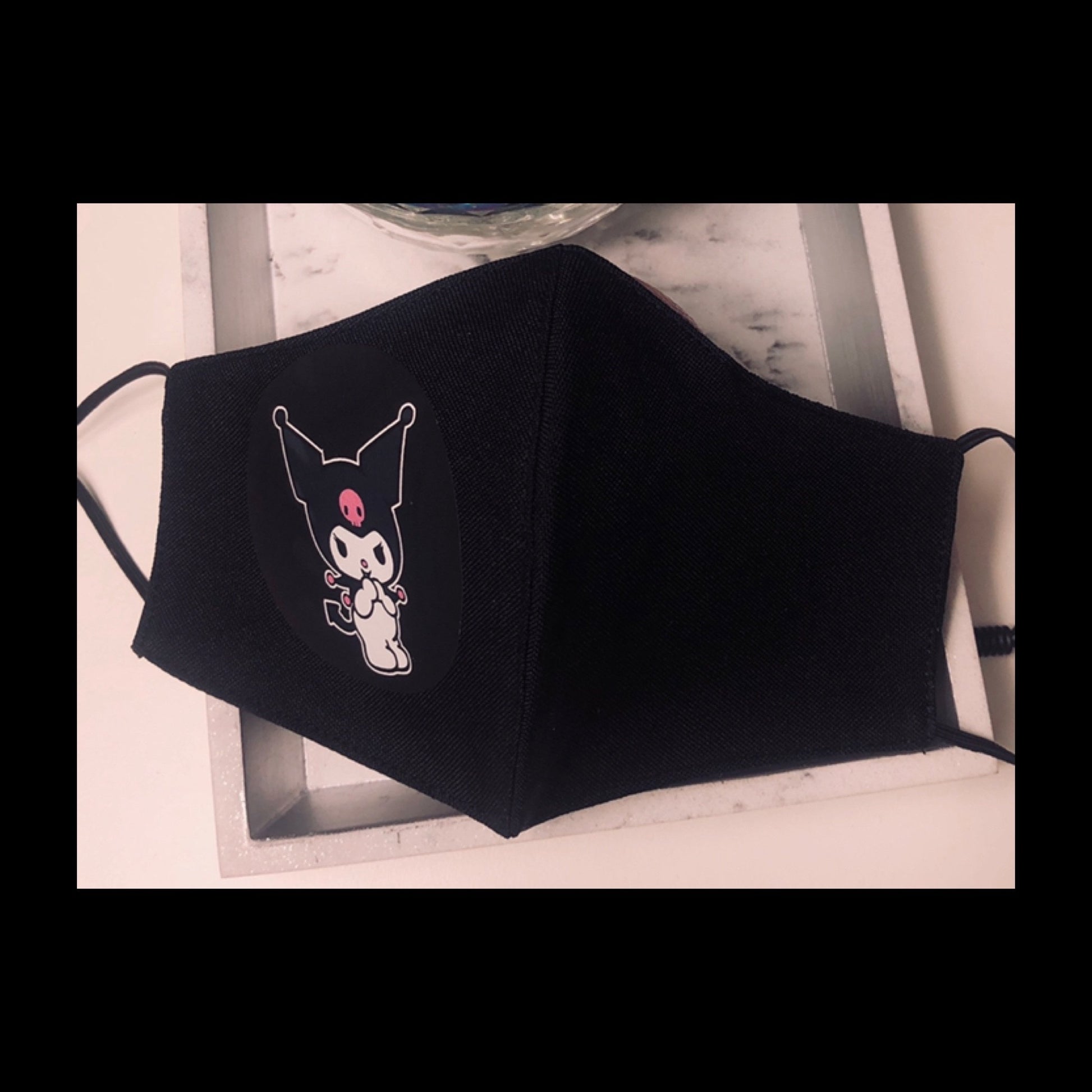 Face Mask - Kuromi - Hot L.A. Fashion 