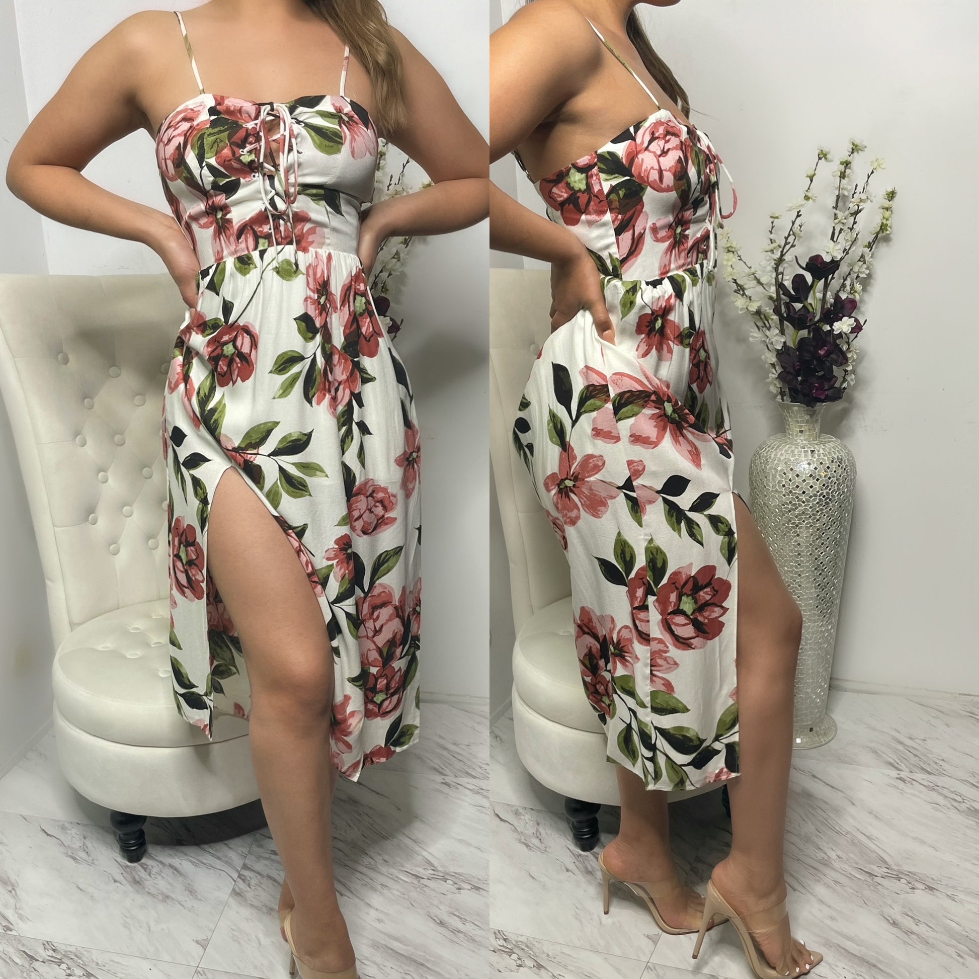 Sweetheart Midi Dress