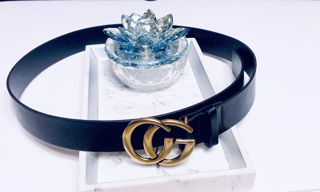 GG Matte Belt - Black