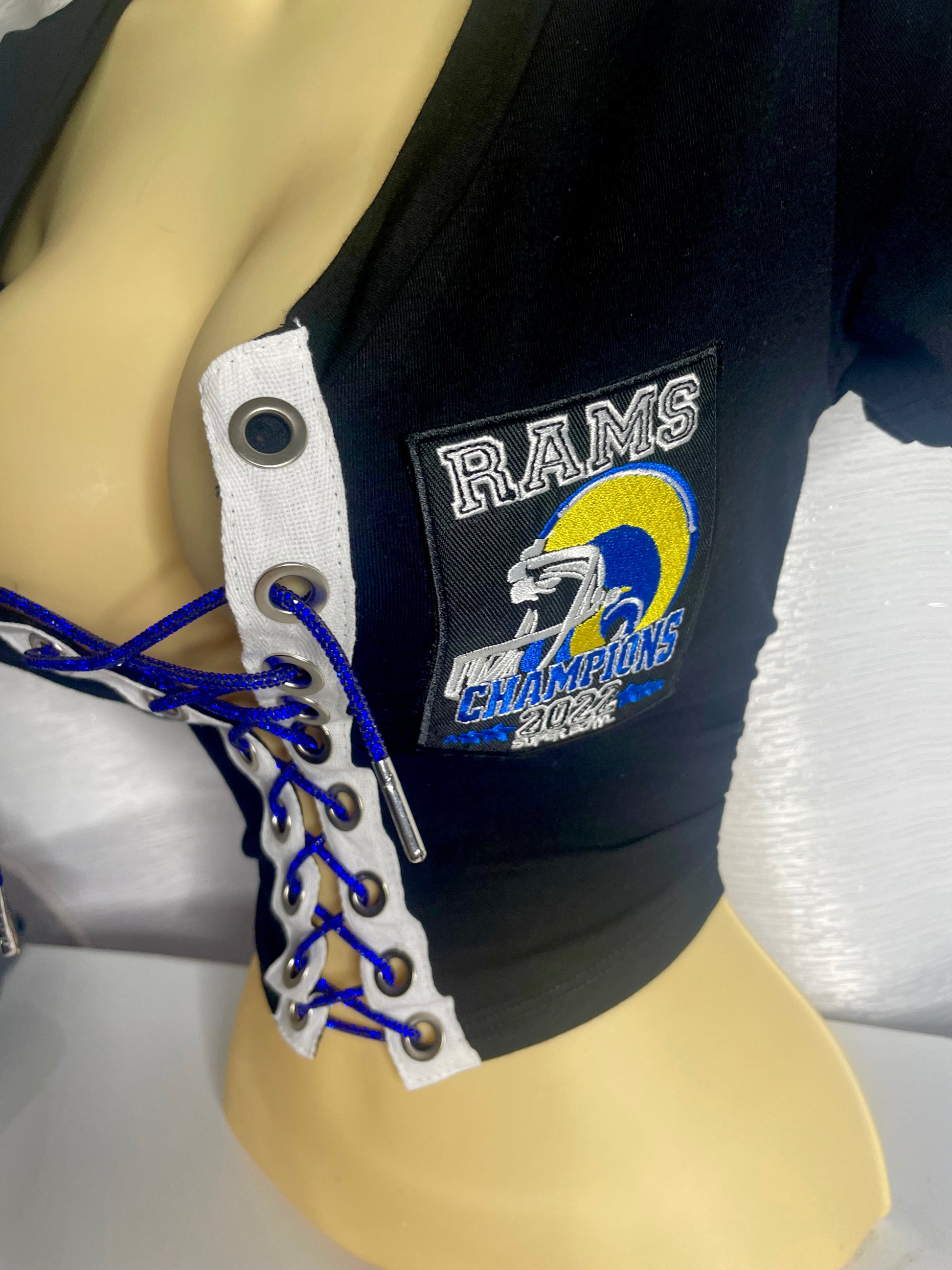 SB Champs Rams Crop Top