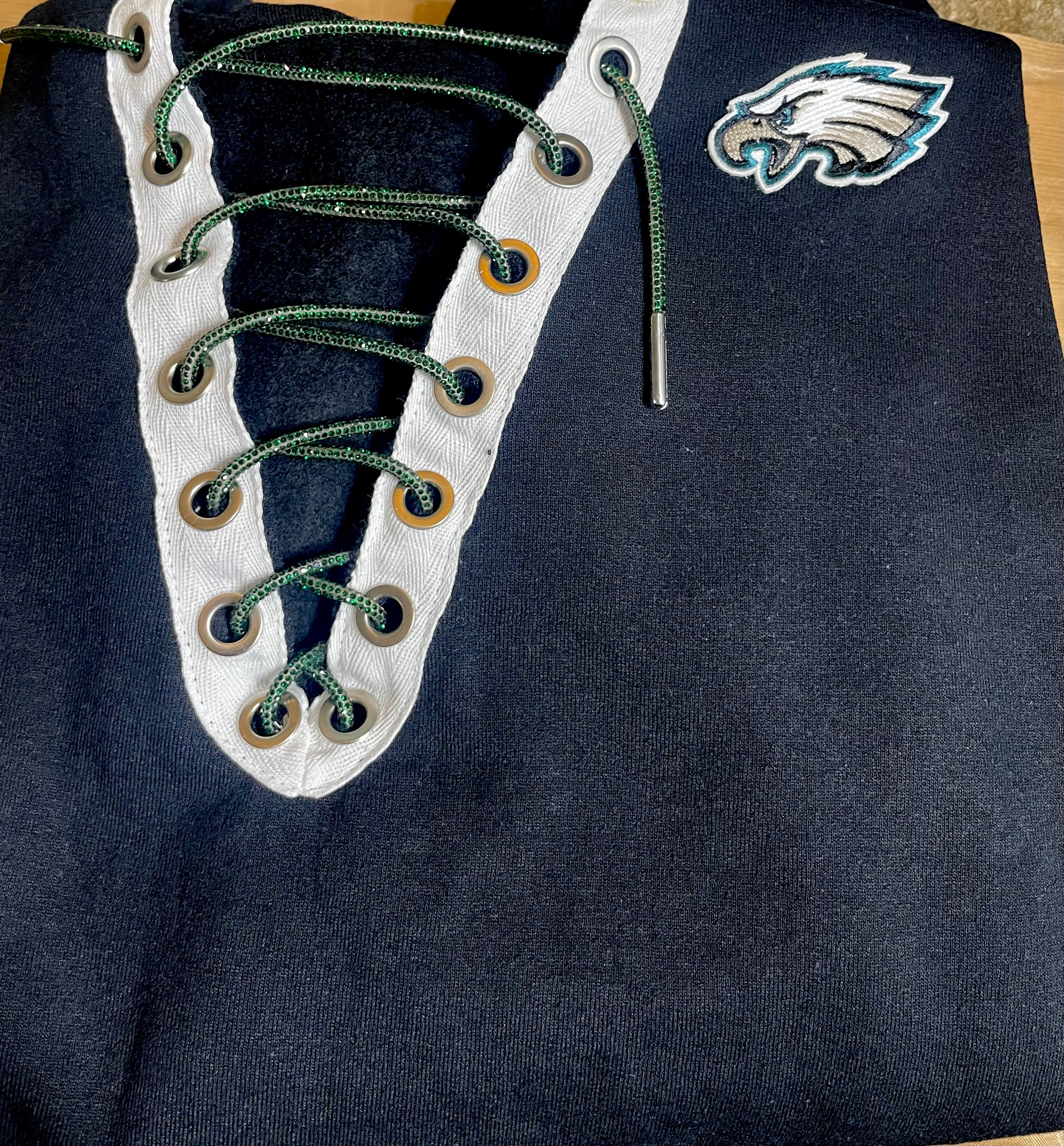 Eagles off the shoulder sweater