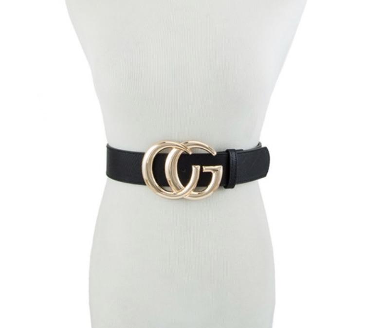 Garcia Big Buckle Jean Belt - Hot L.A. Fashion 
