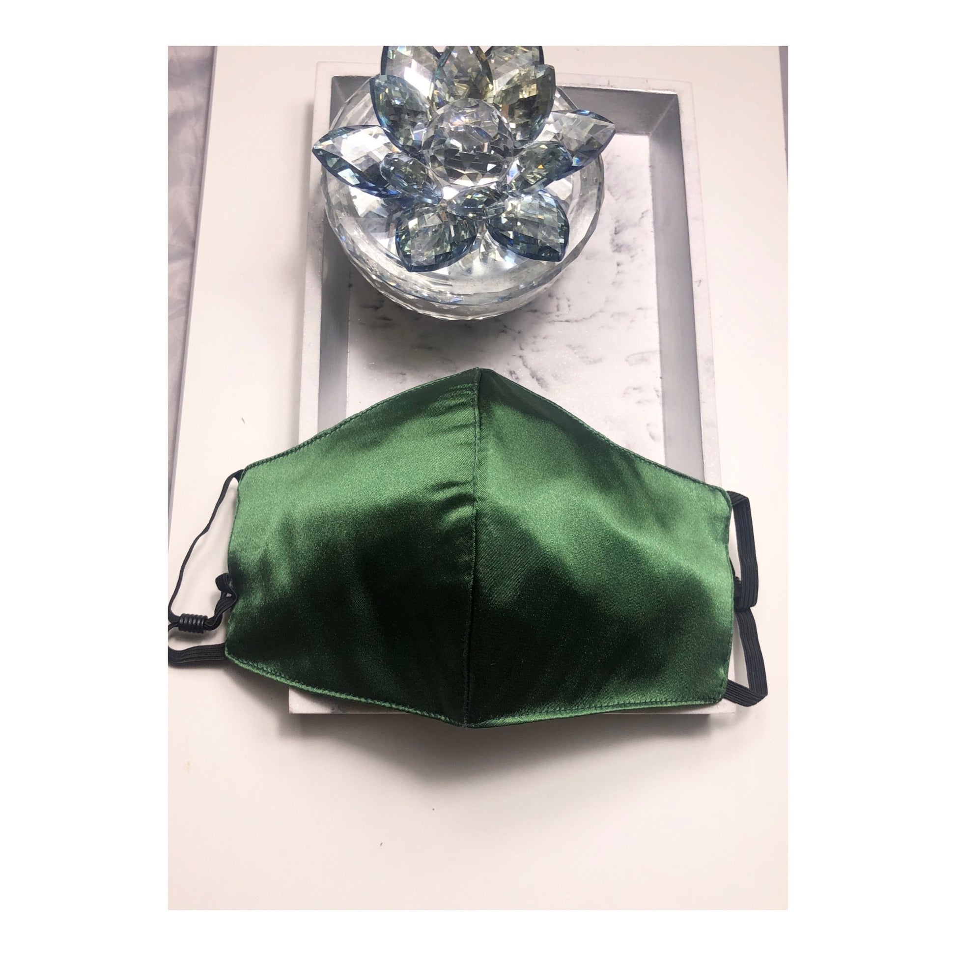 Face  Mask - Emerald Green - Hot L.A. Fashion 