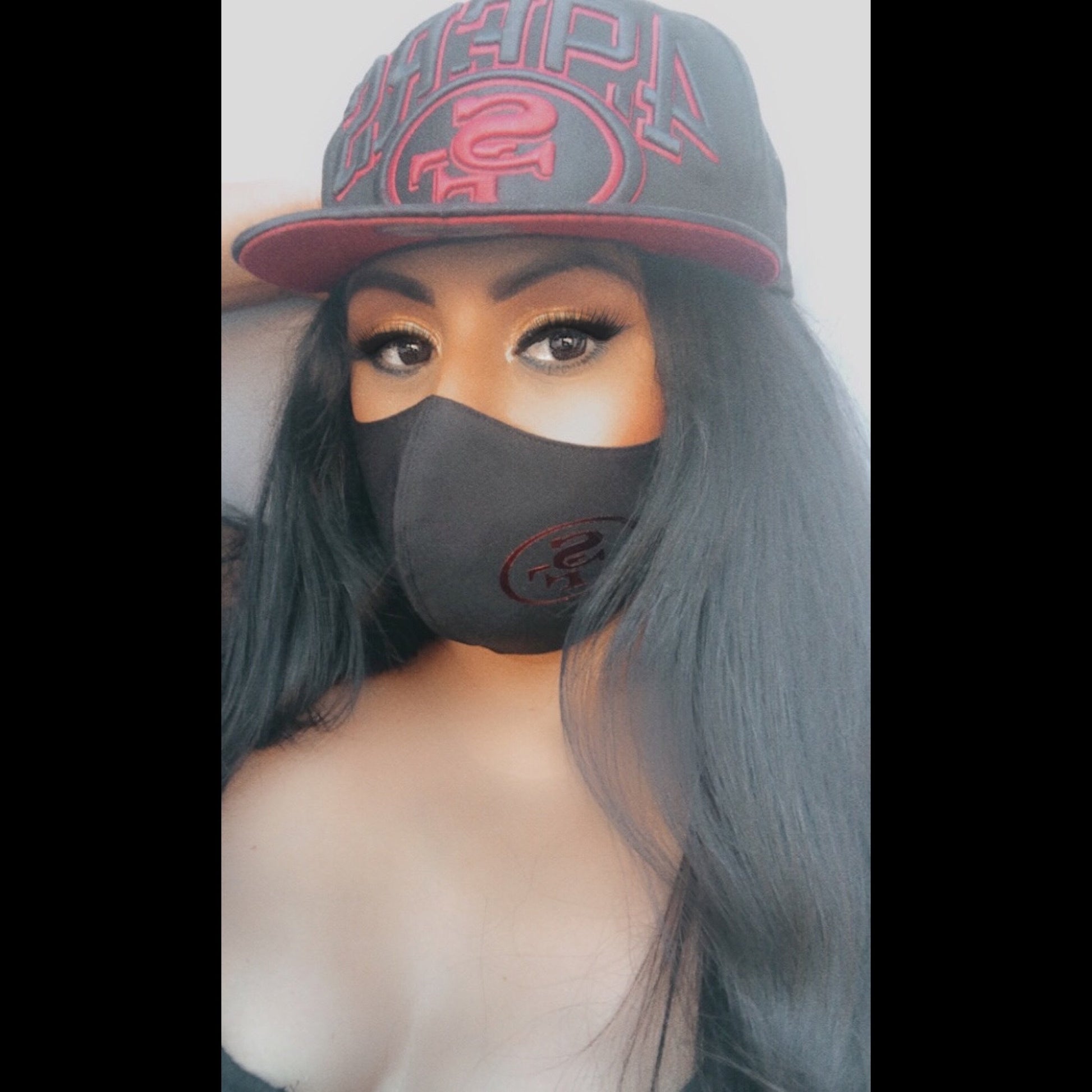 Face Mask - SF (Black) - Hot L.A. Fashion 