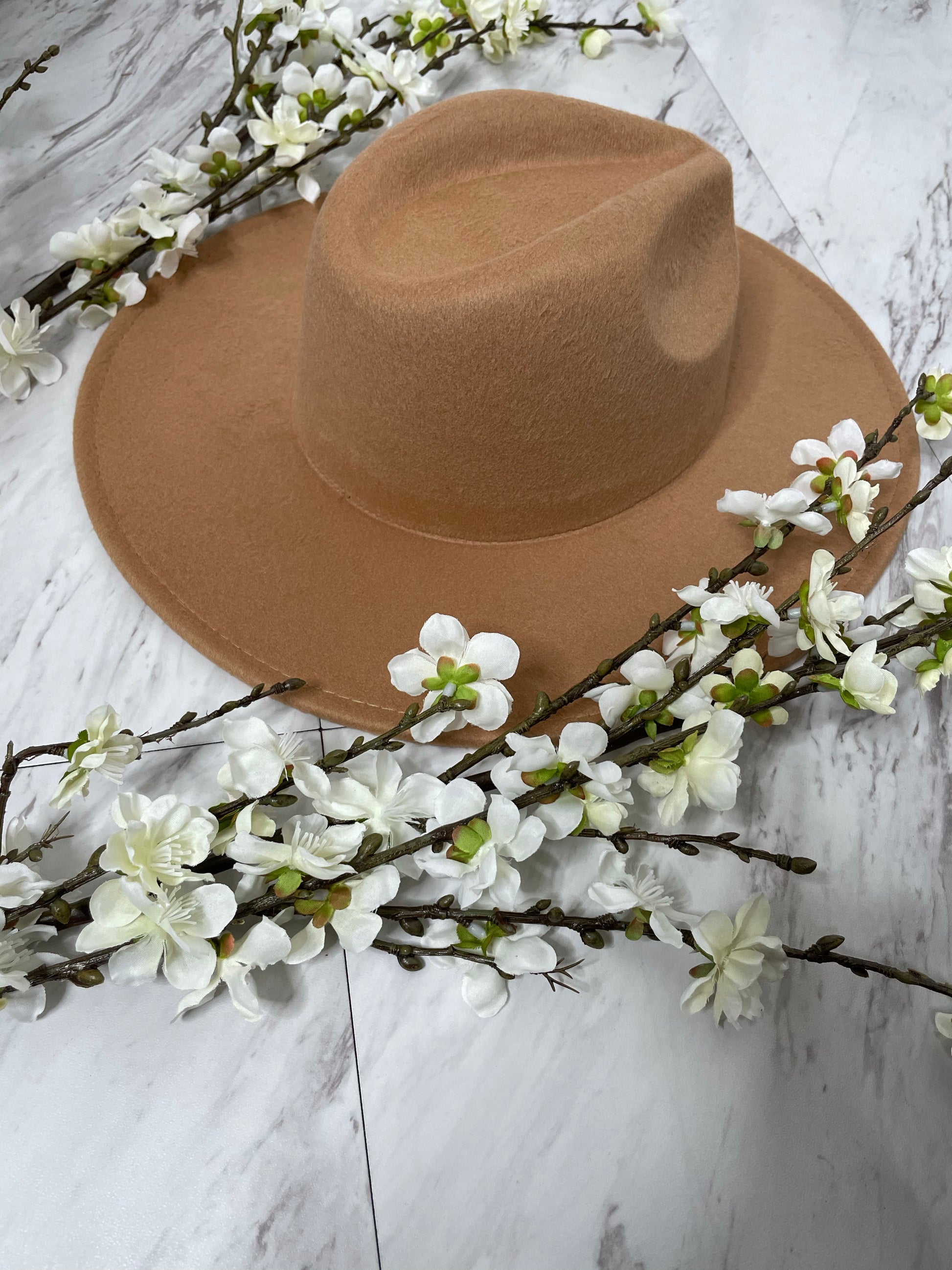 Fedora Hat - Beige