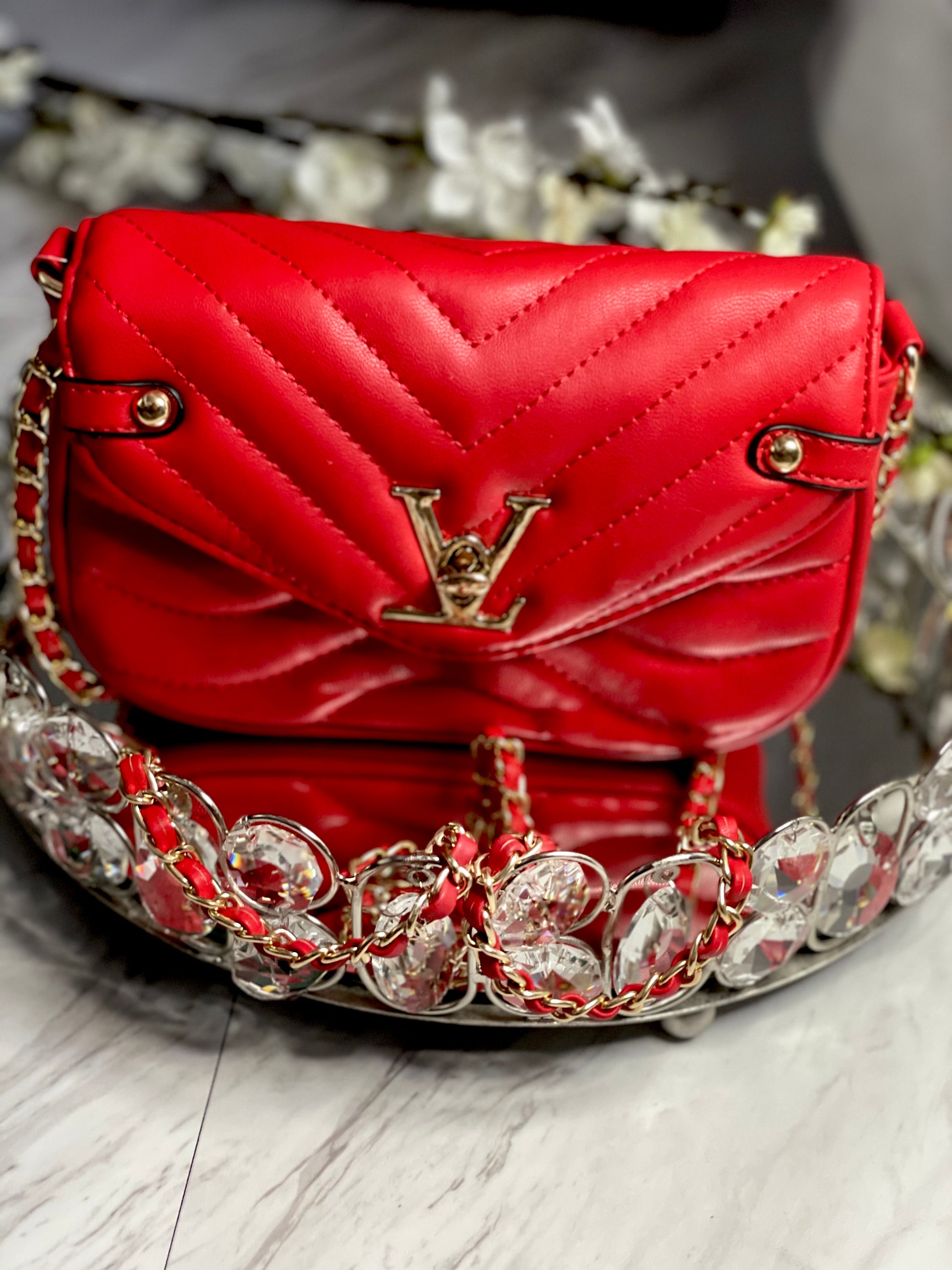Lavish Purse - Red