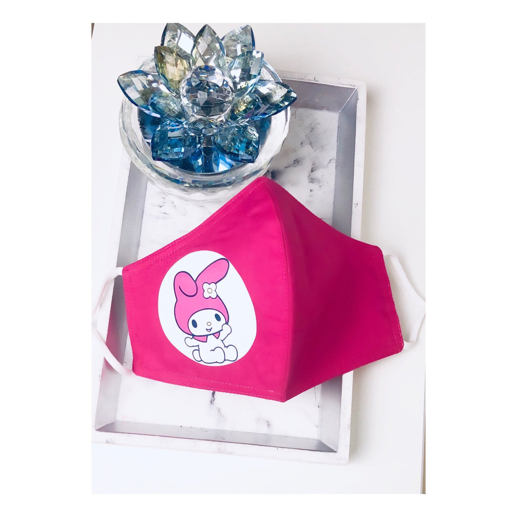 My Melody Face Mask - Pink - Hot L.A. Fashion 
