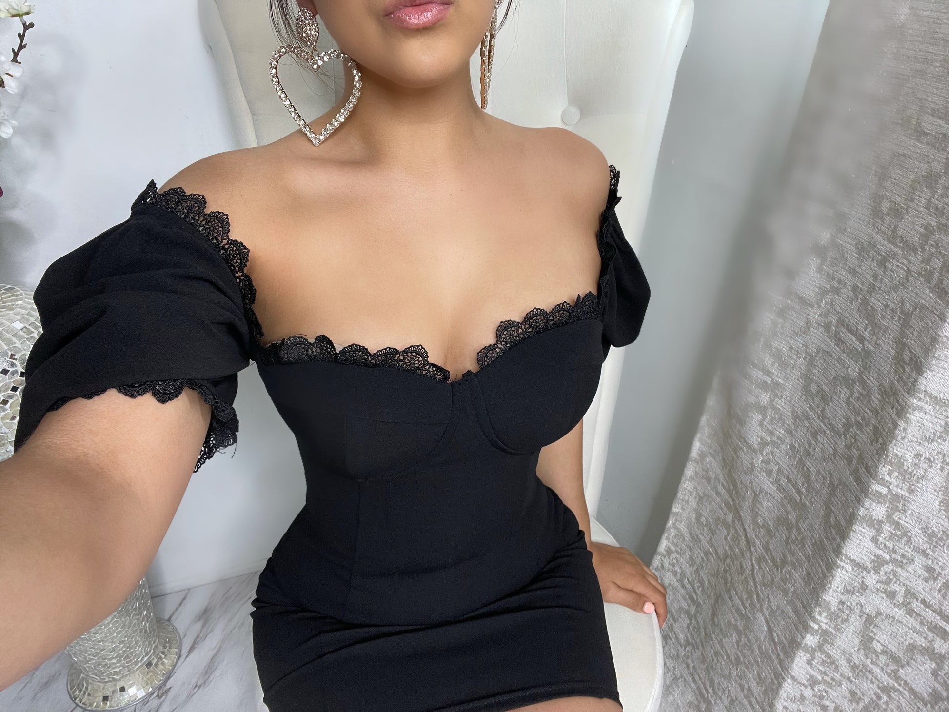 Xoxo Mini Dress - Black